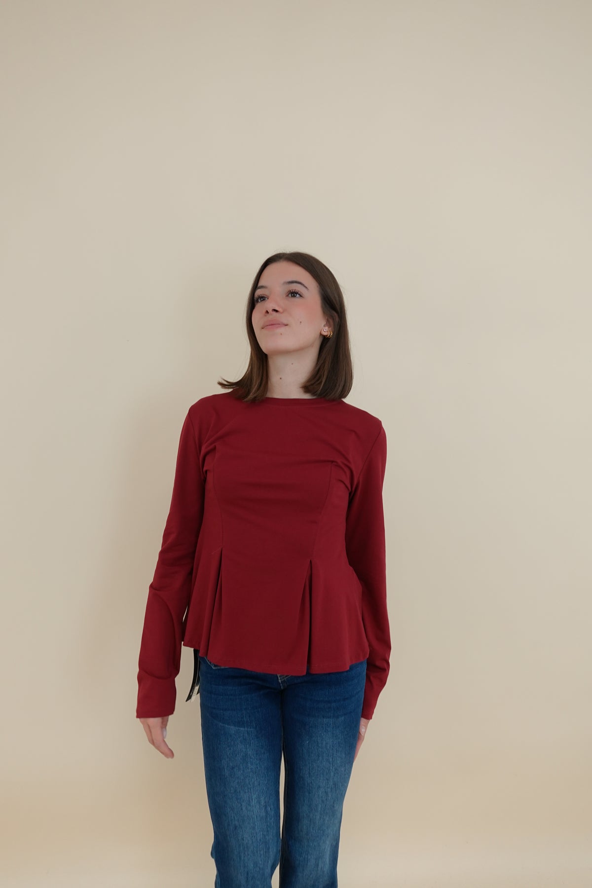 Maglia Ballerina Bordeaux