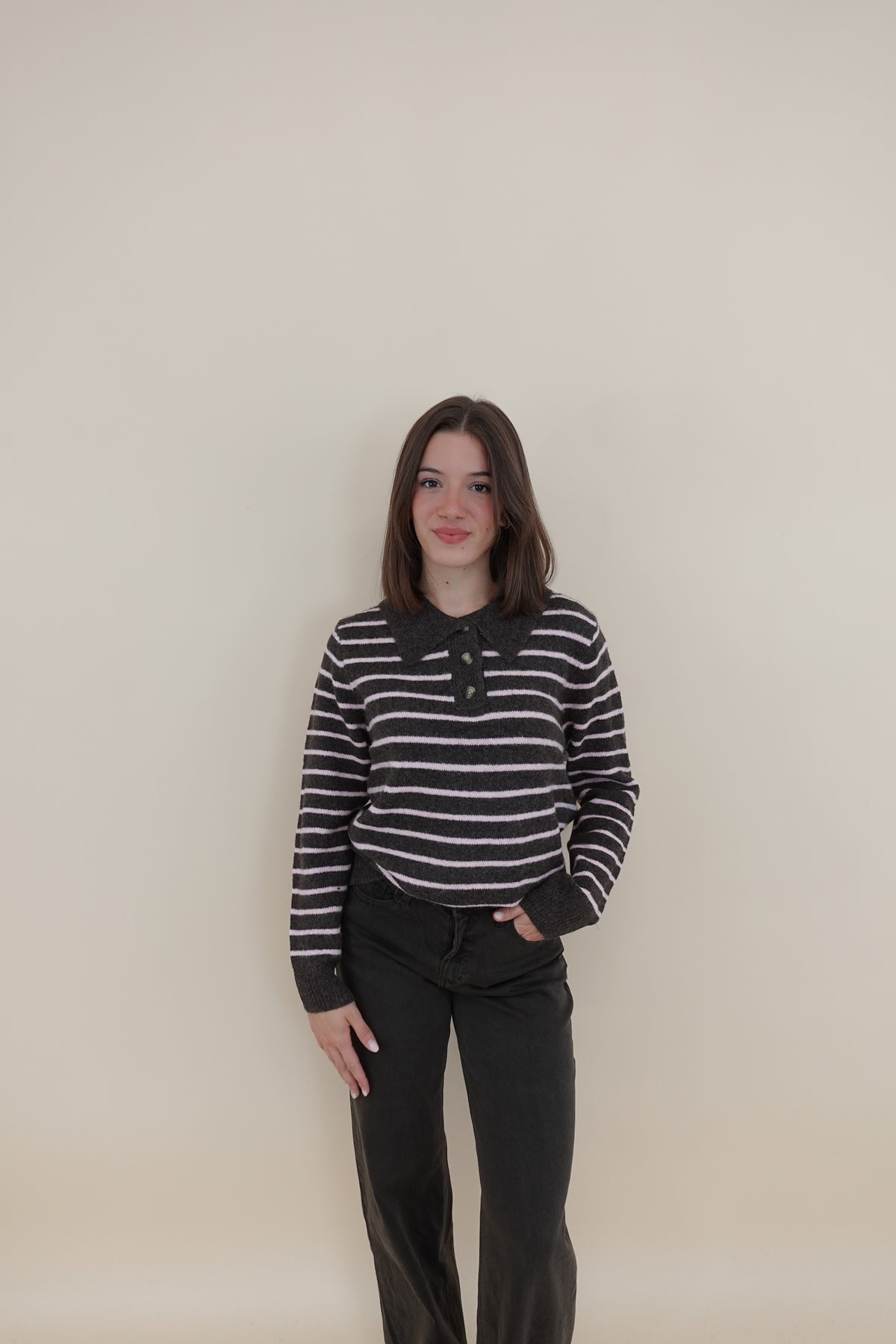 Maglione Line Pink