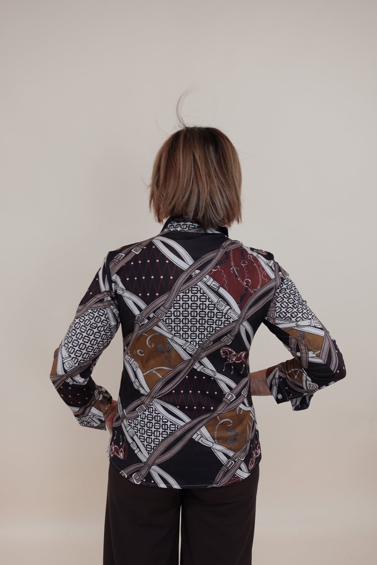 Camicia Fantasy Marrone