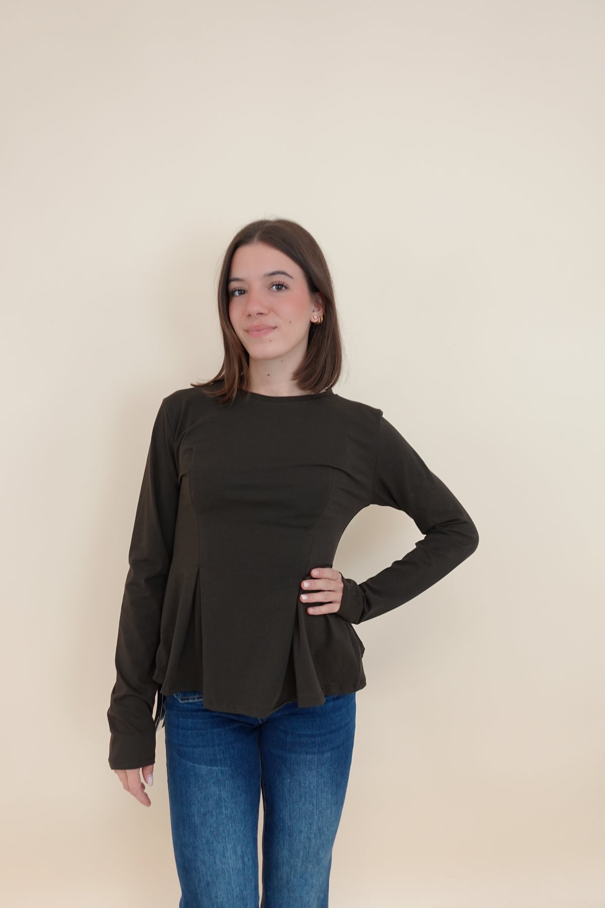 Maglia Ballerina Marrone