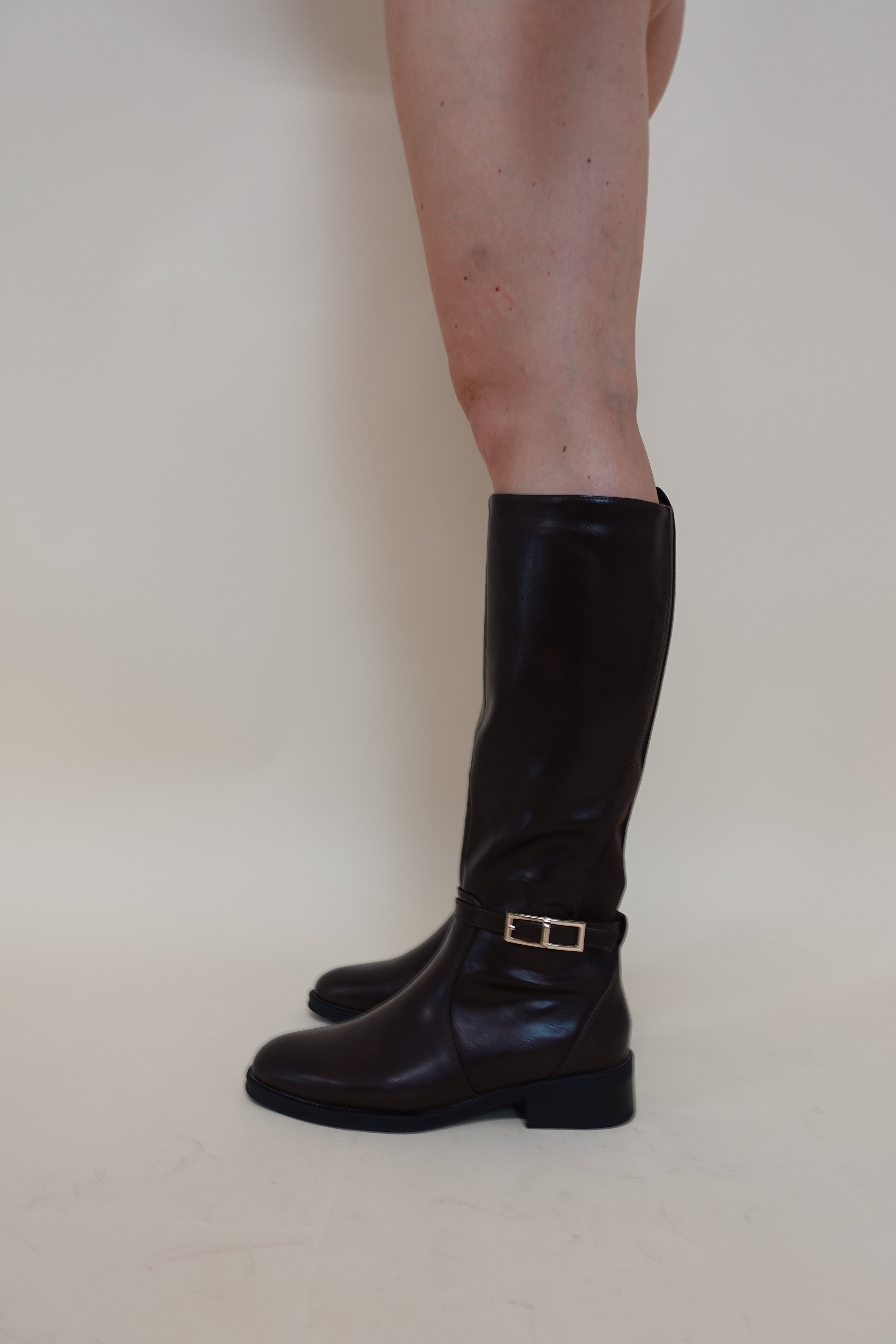 Stivale Margherita Marrone