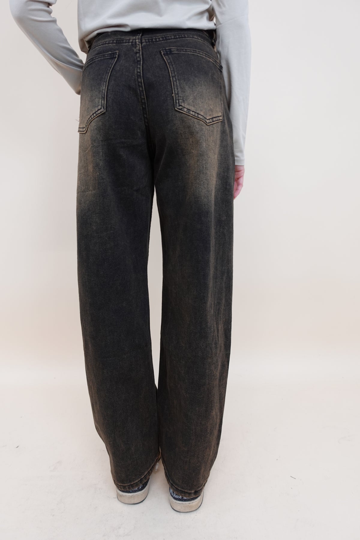 Jeans Balloon Brown