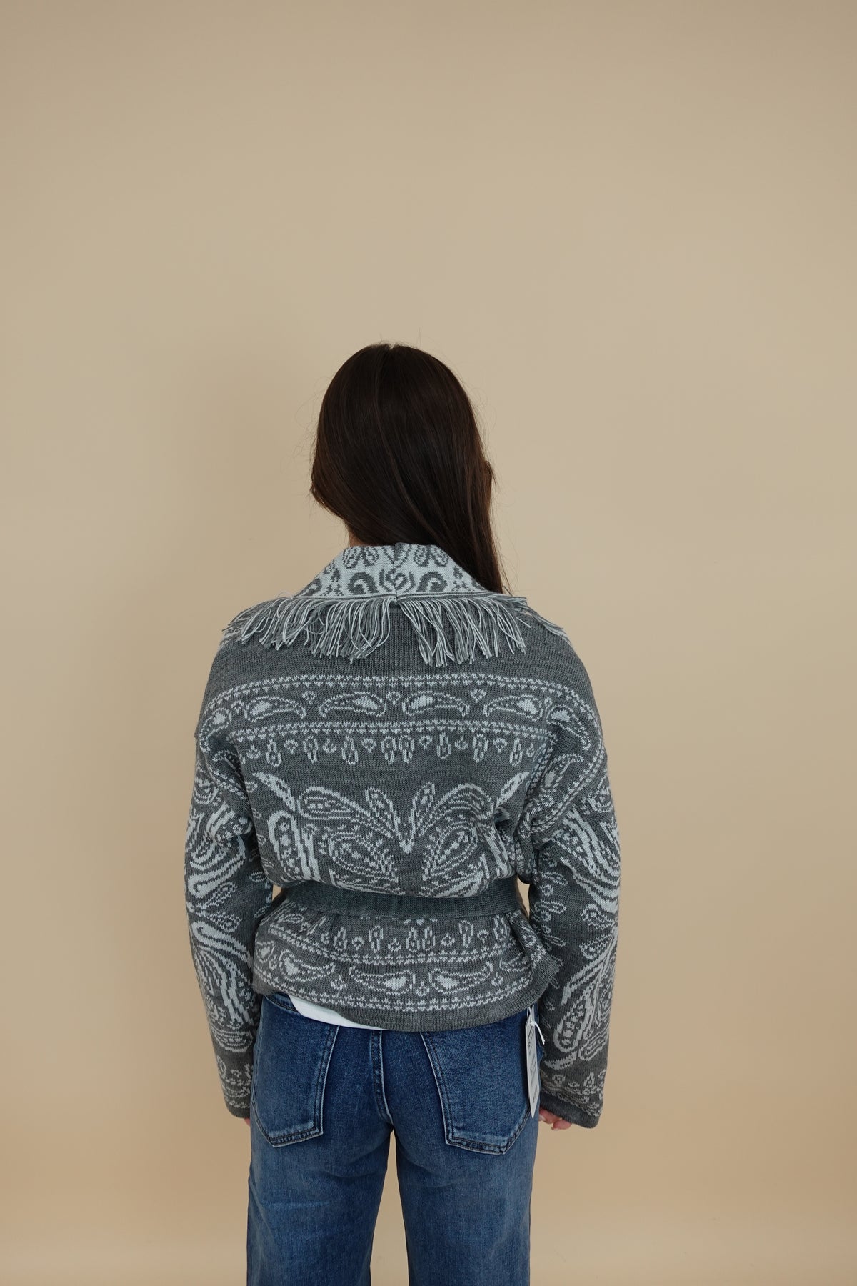 Cardigan Ortisei Grigio