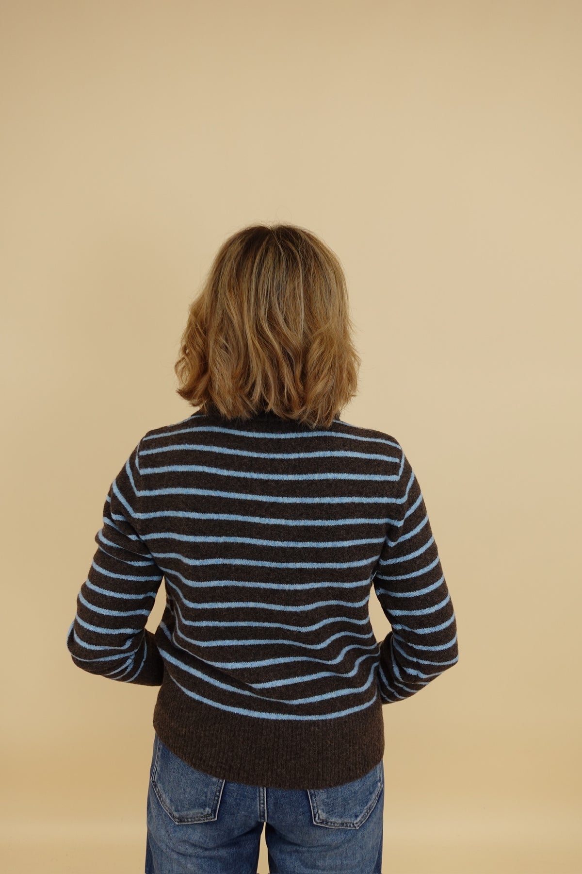 Maglione Line Azzurro