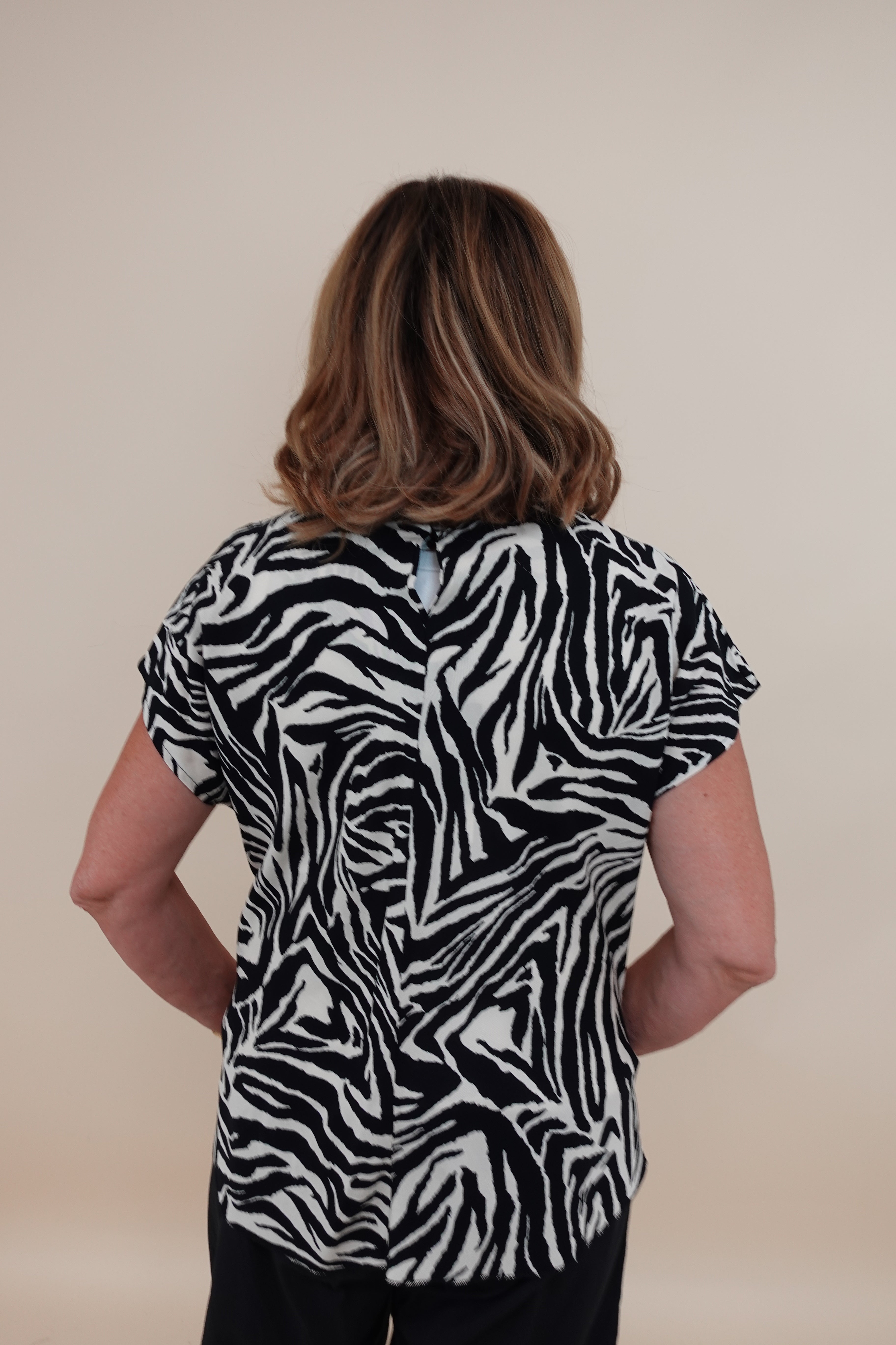 Camicia Nodo Zebrata