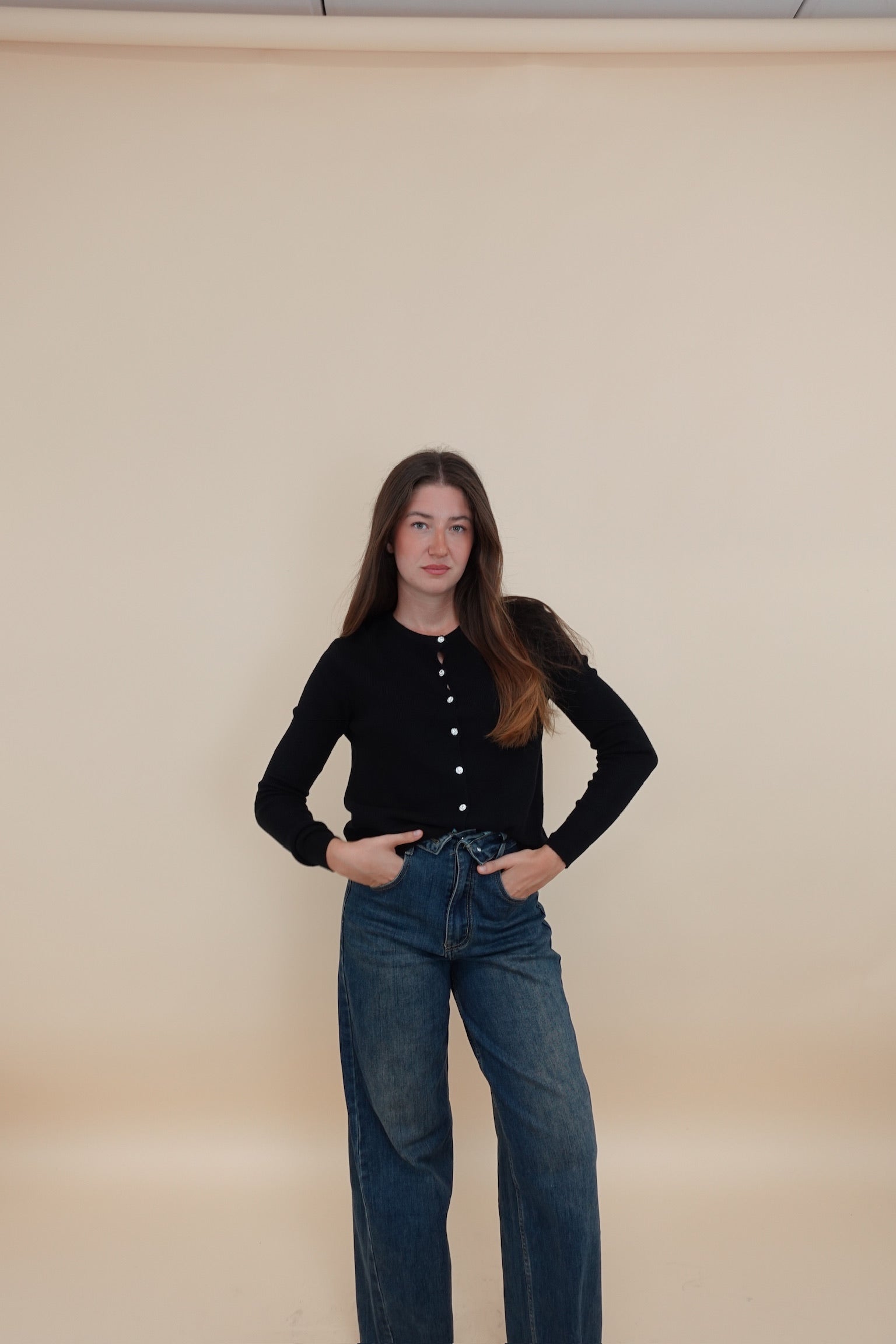 Cardigan Gioiello Nero