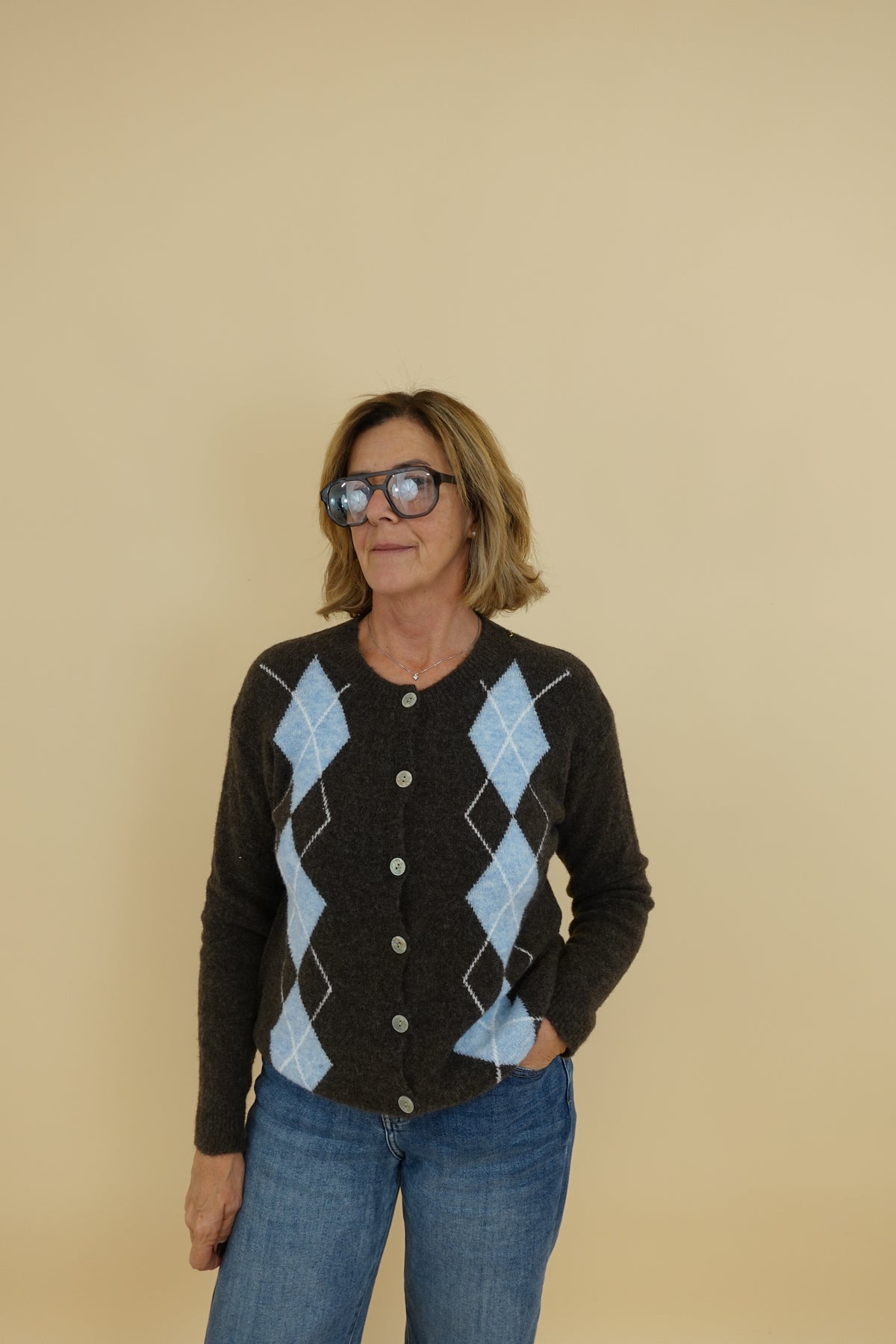 Cardigan Blend Marrone