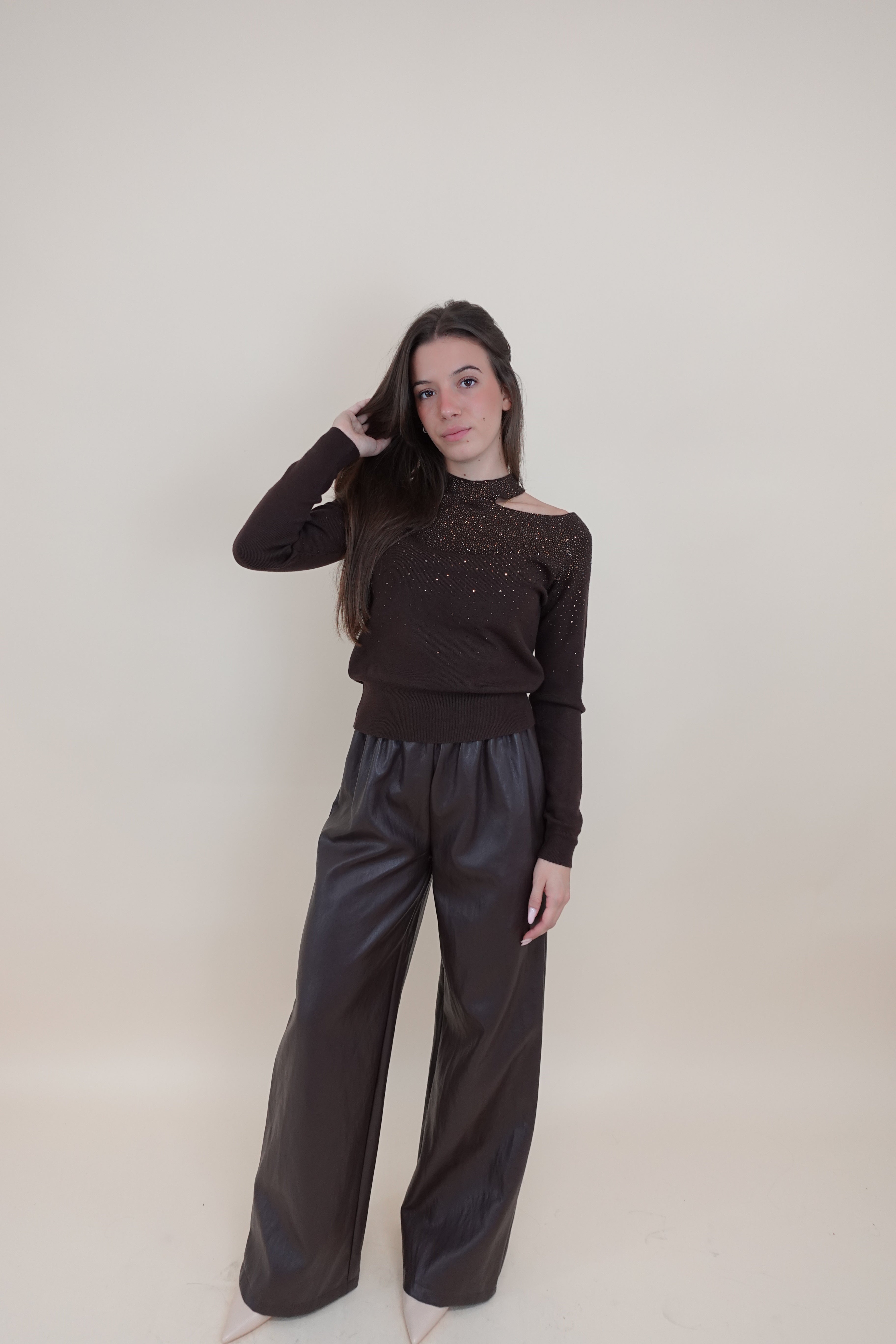 Pantalone luna brown