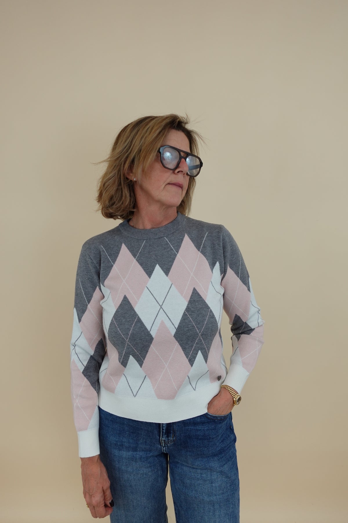 Maglione Arika Rosa
