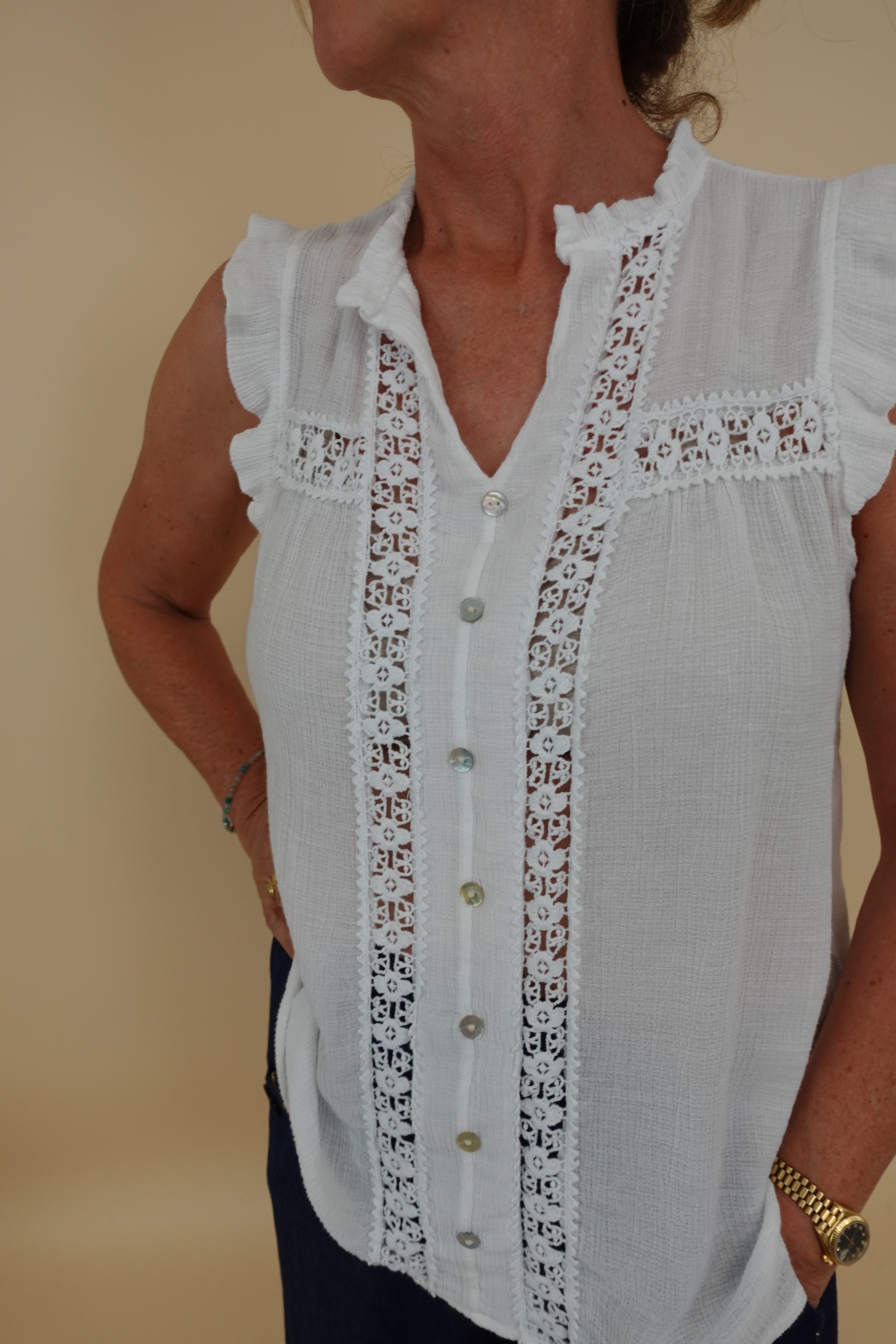Camicia Ornella Bianca