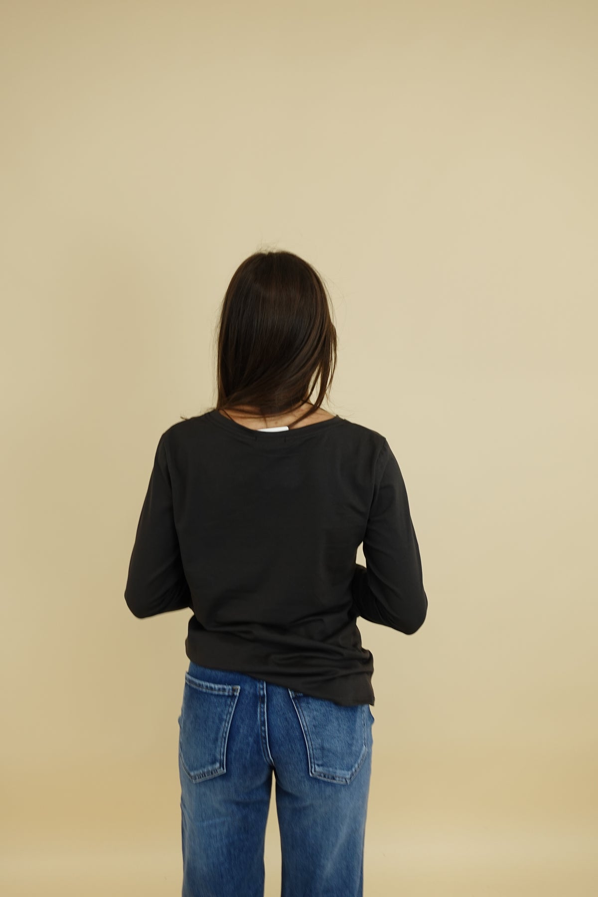 Maglia Long Sleeve Marrone
