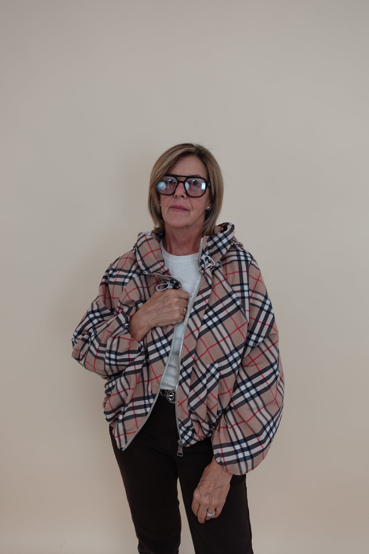 Giacca country Beige