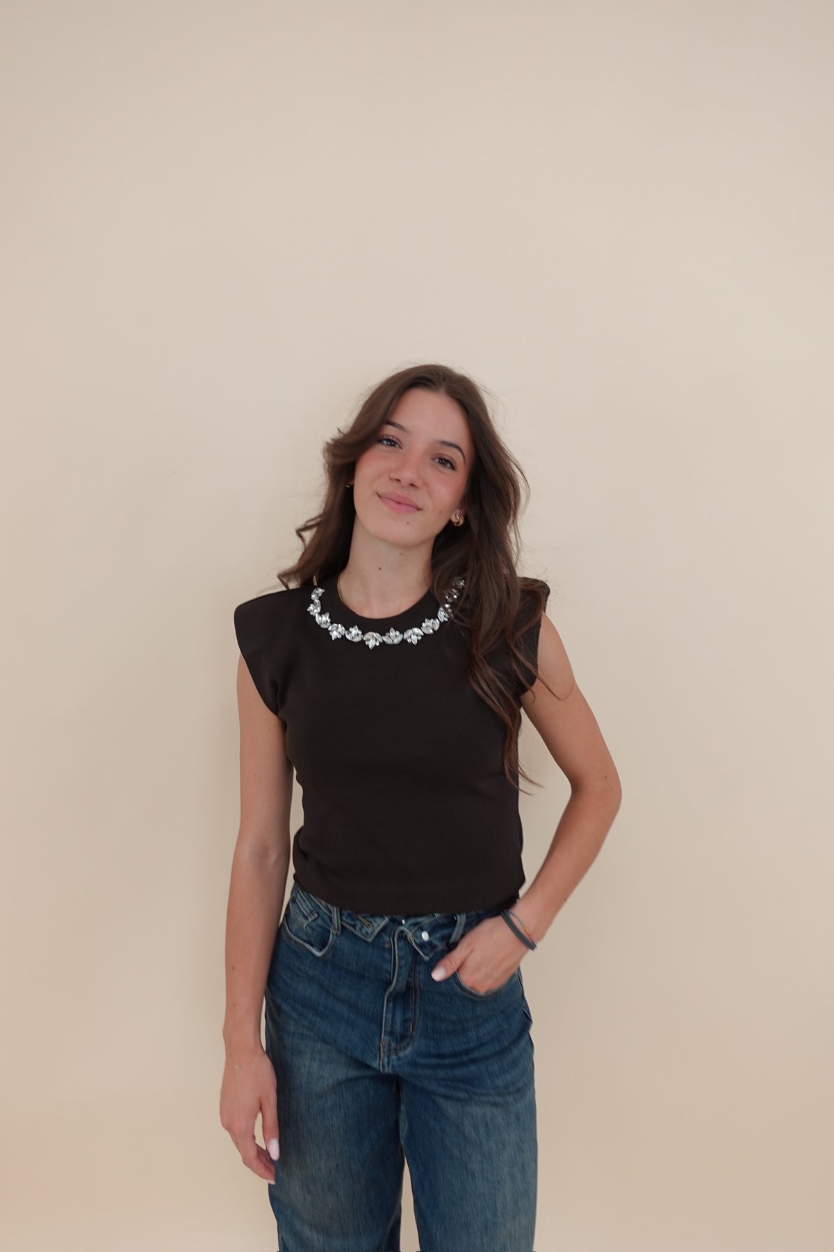 Maglia Brillo Marrone
