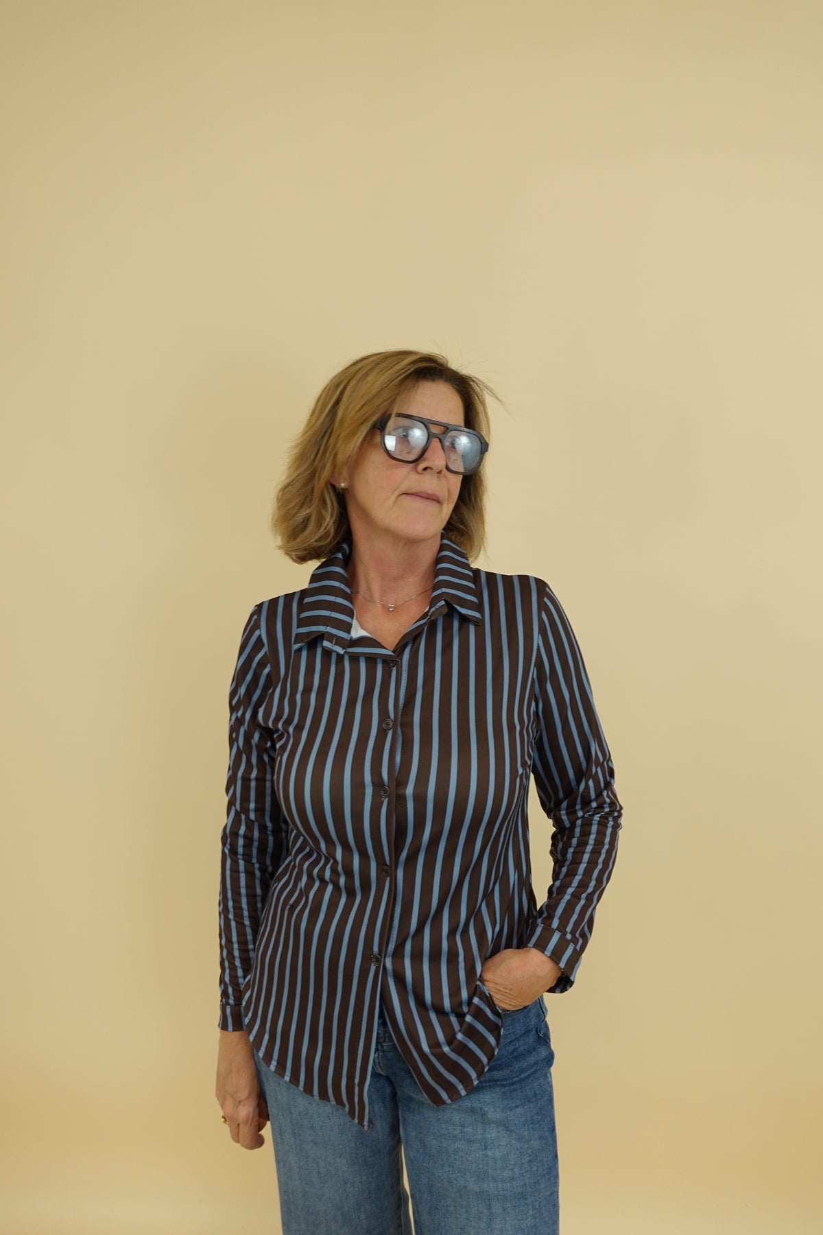 Camicia Matilde Marrone