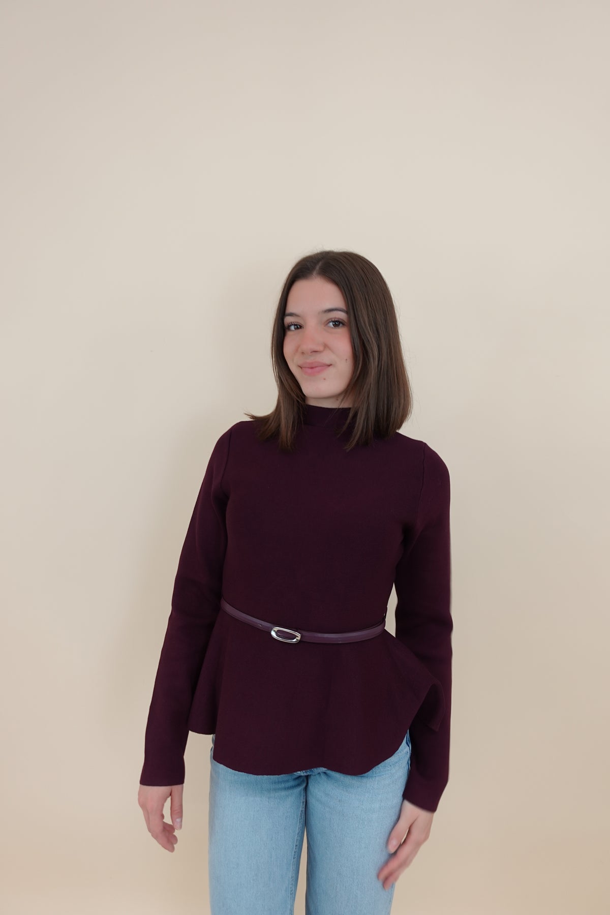 Maglia Miriam Bordeaux