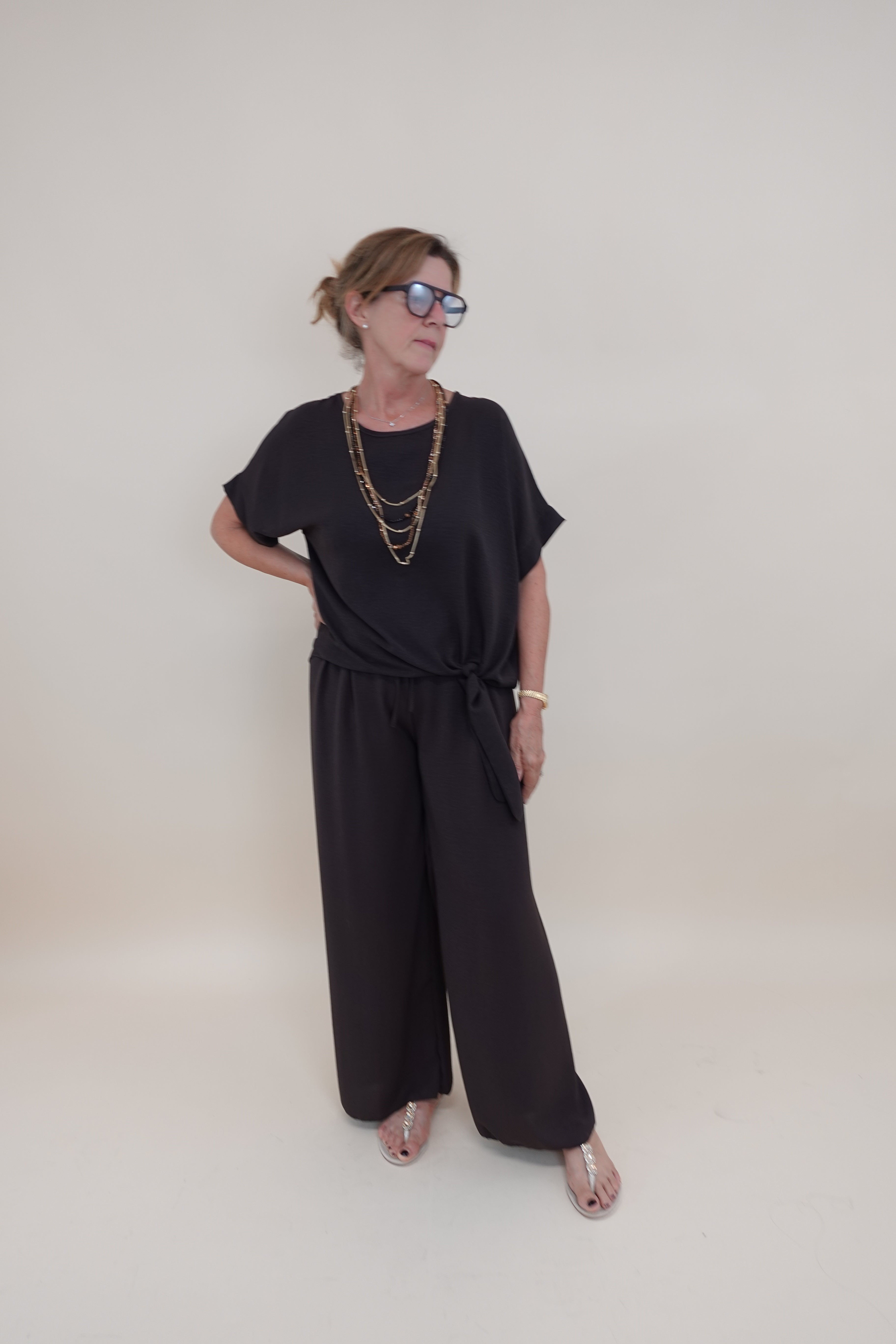 Completo Curvy Marrone