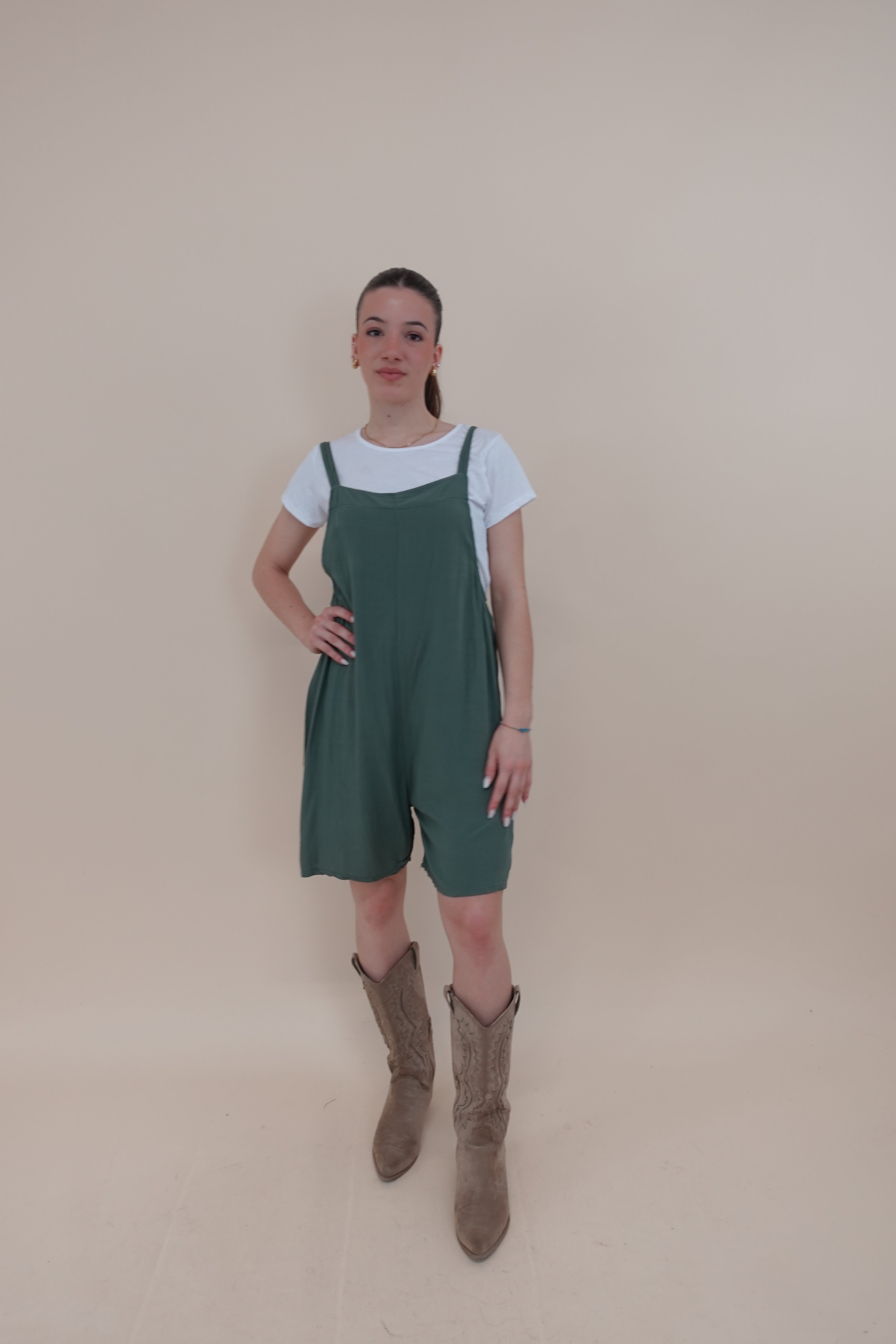 Salopette Verde