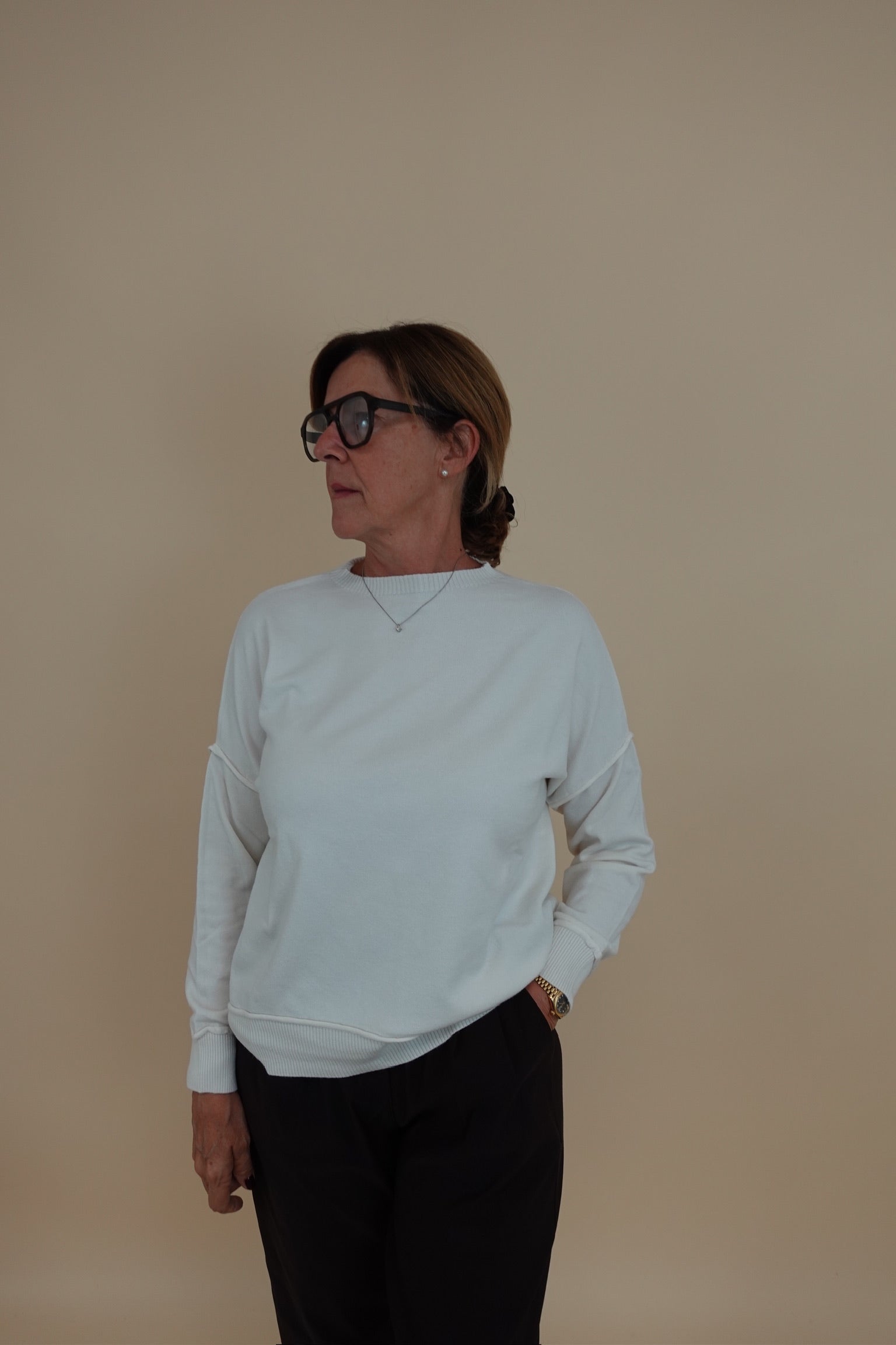 Maglione Cortina Bianco