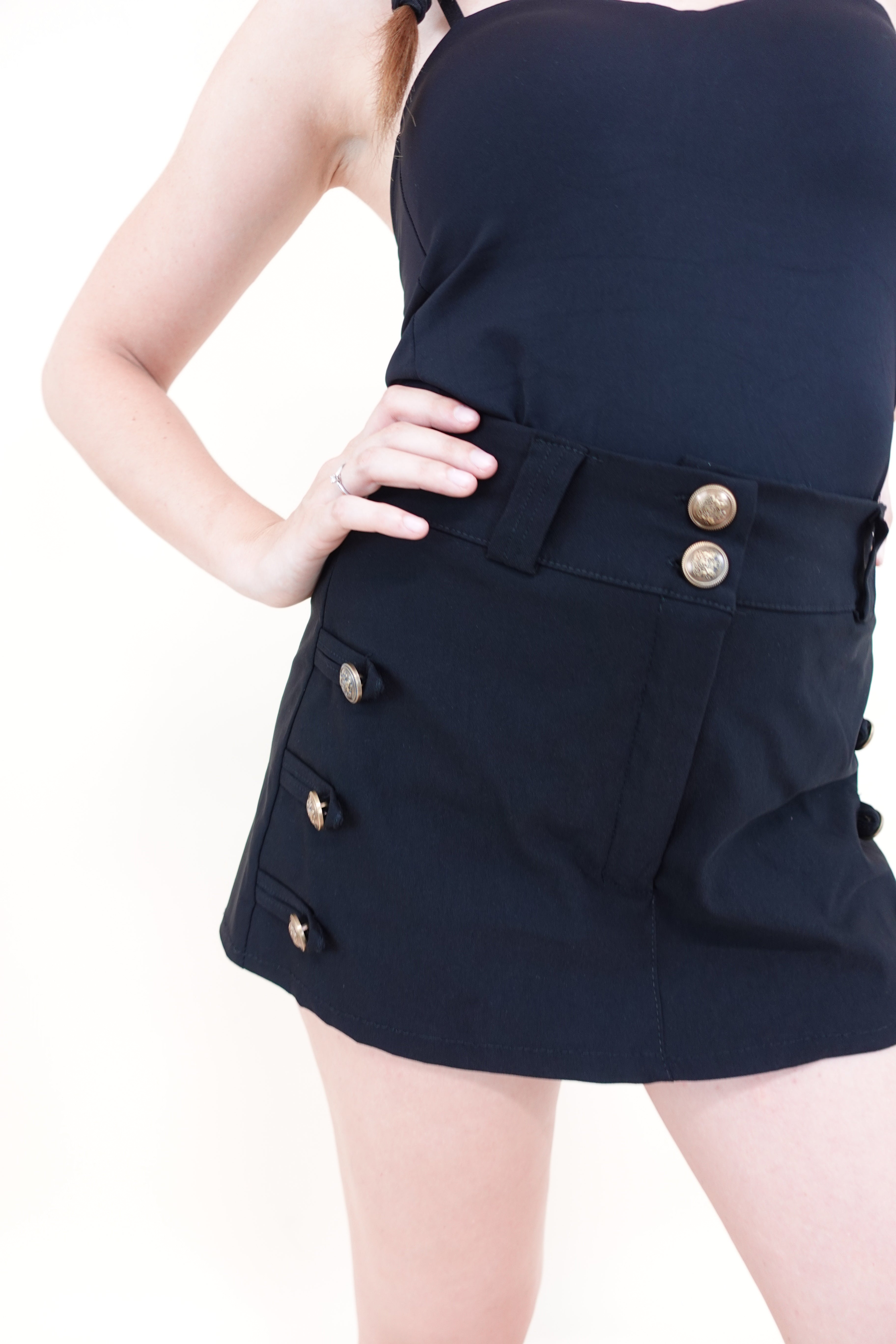 Shorts Gold Nero