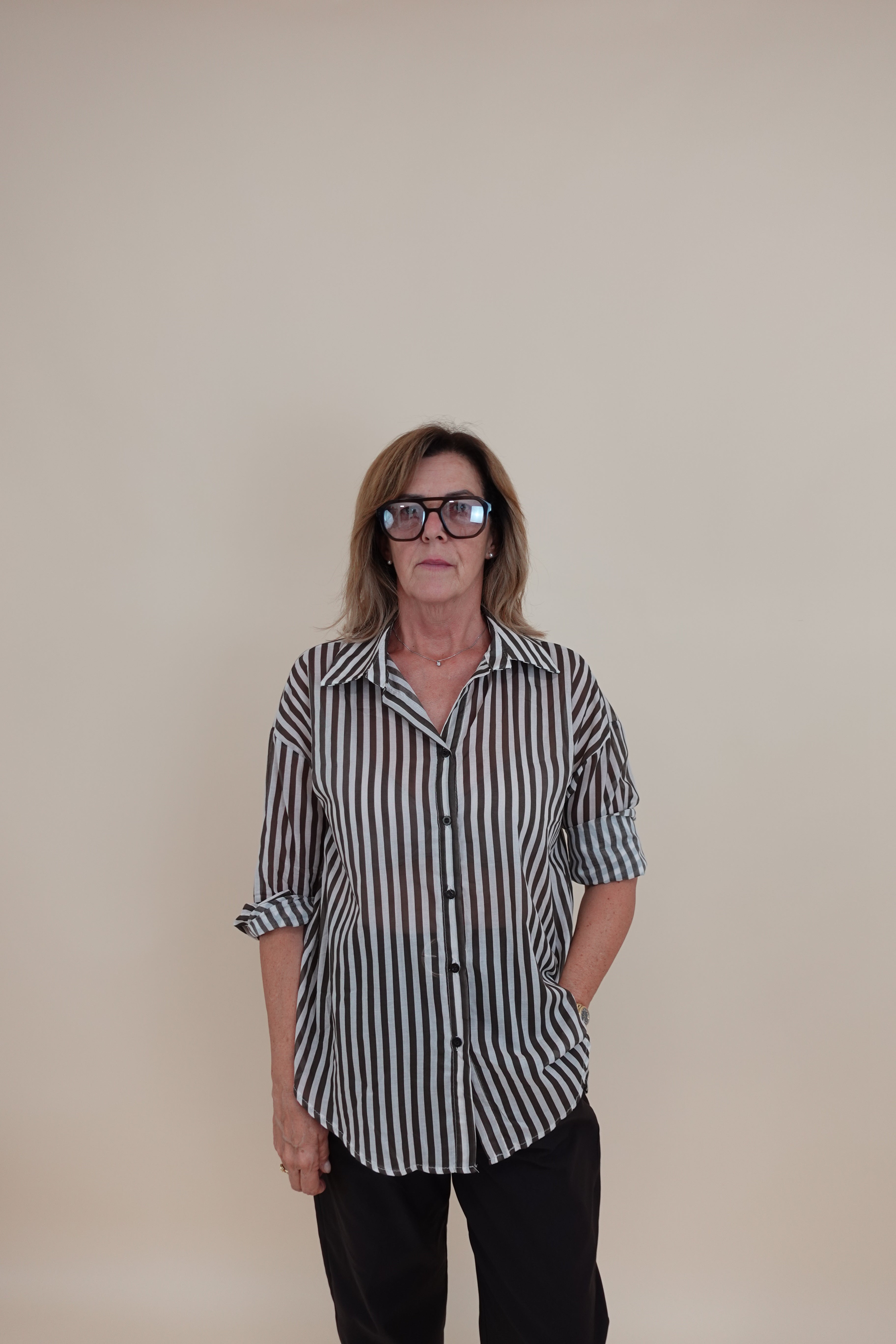 Camicia Elena marrone