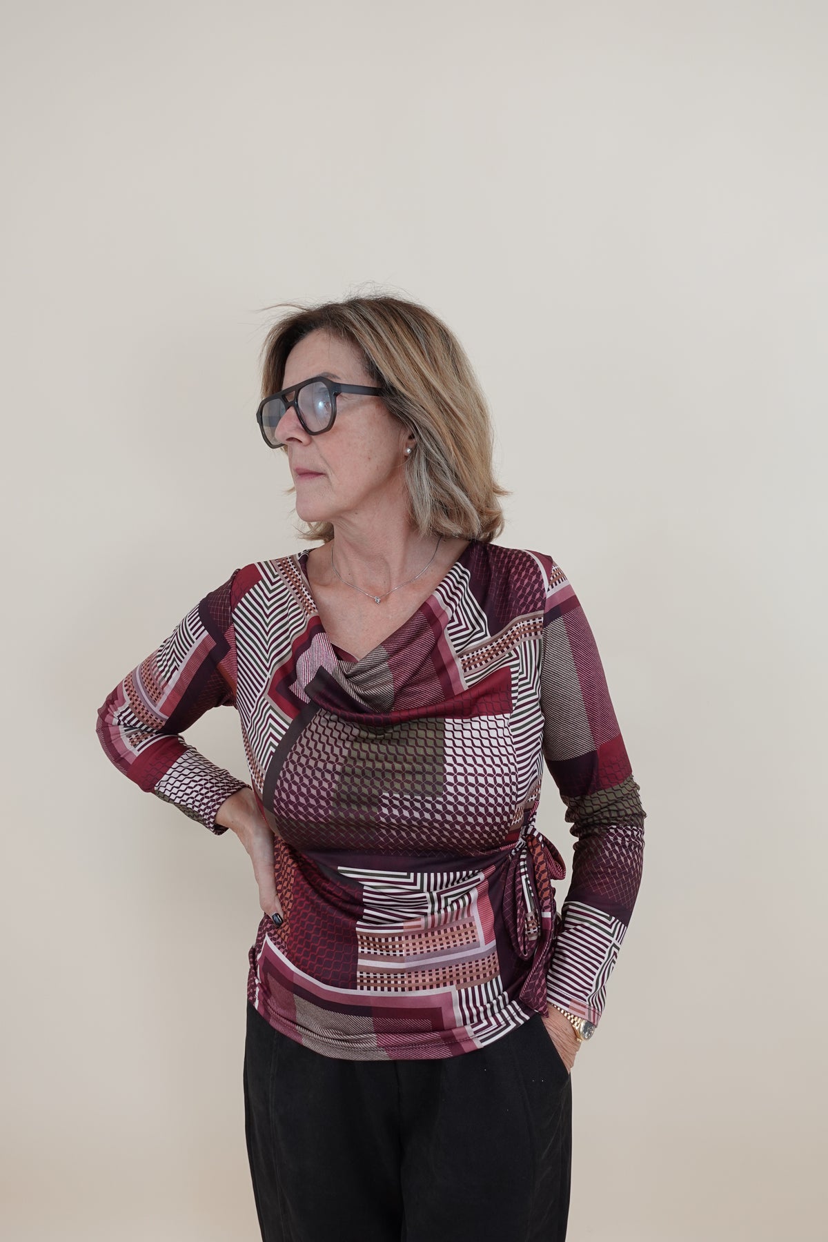 Maglia Susanna Bordeaux