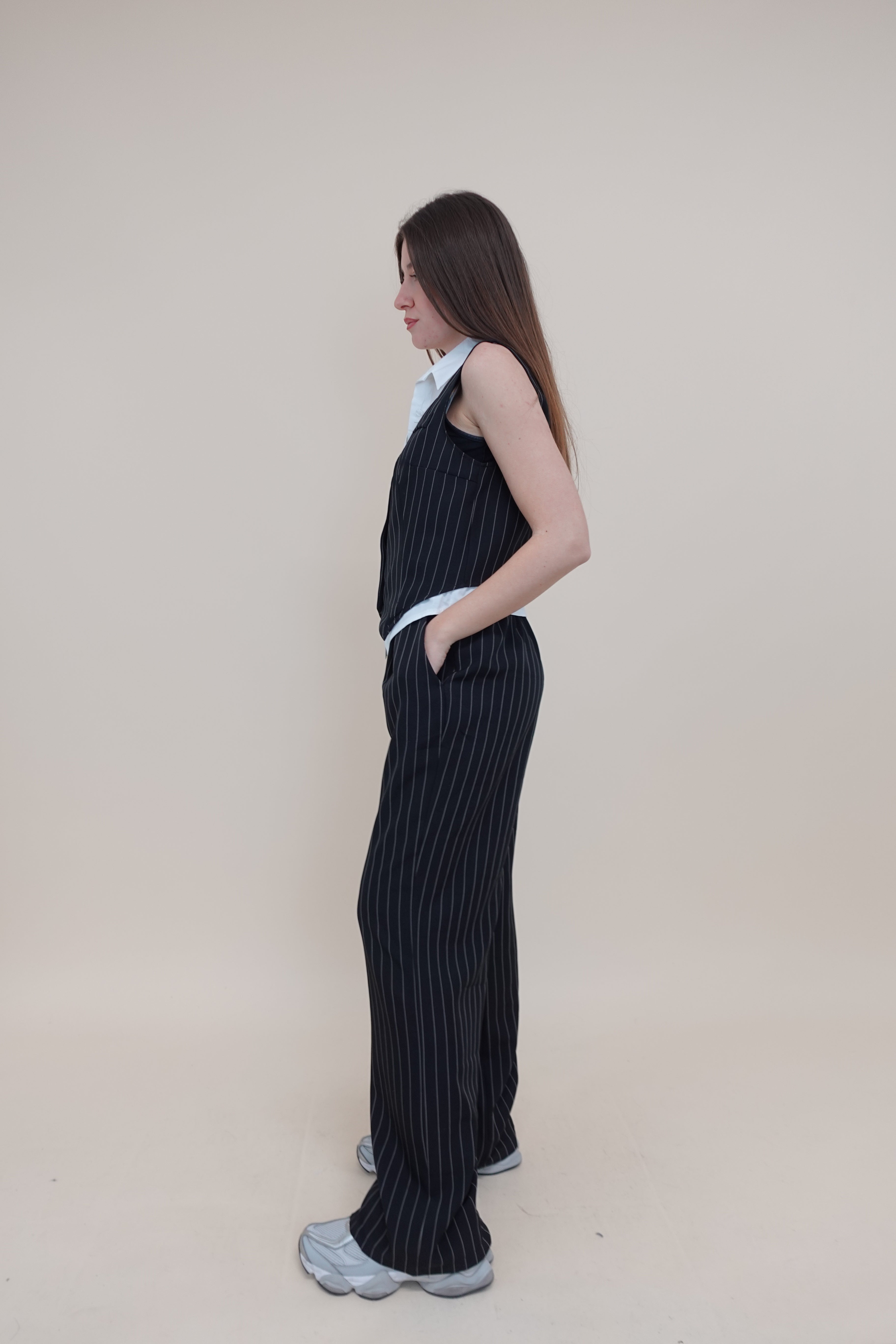 Pantalone Line Nero