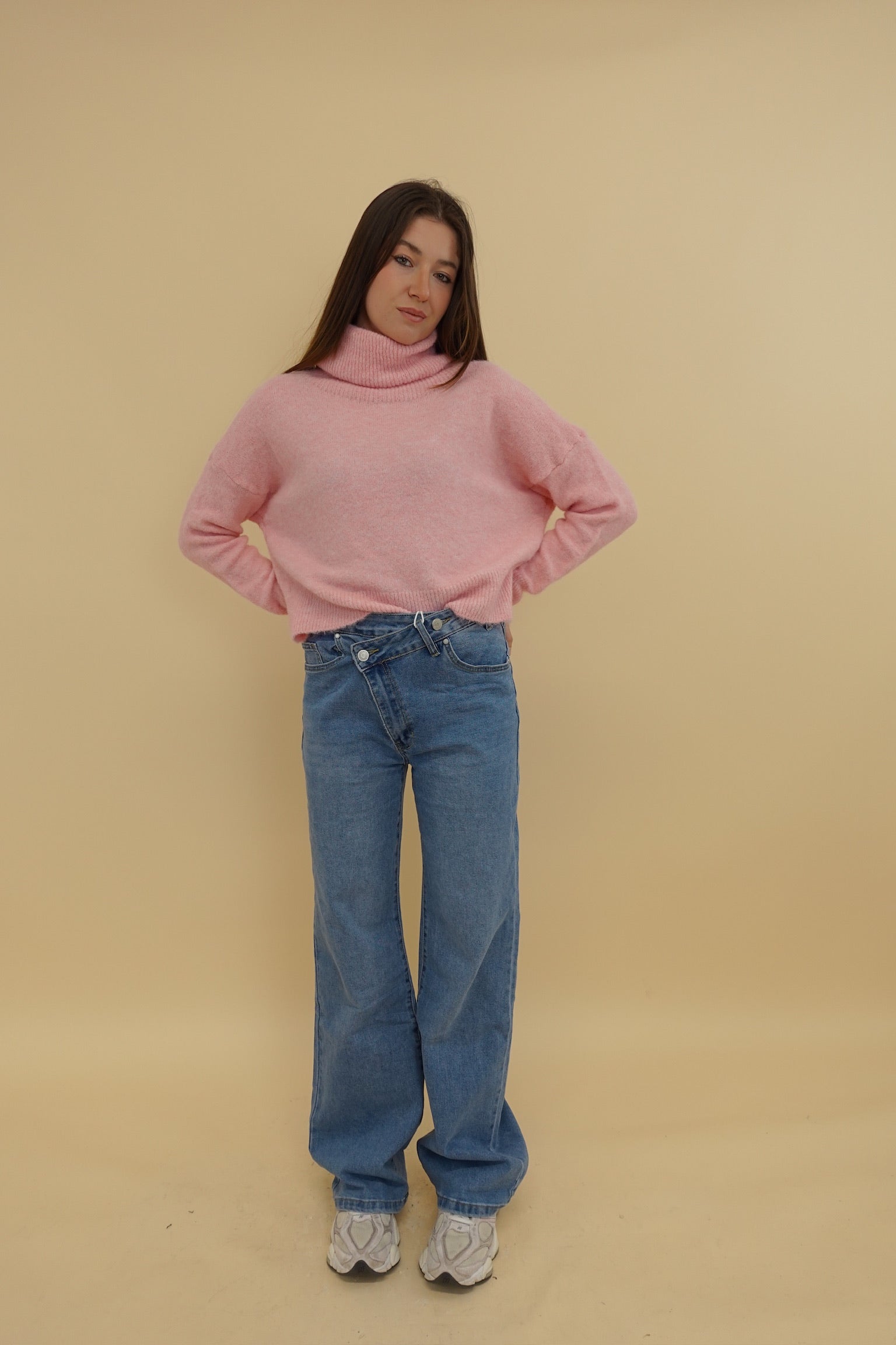 Maglione Total Pink