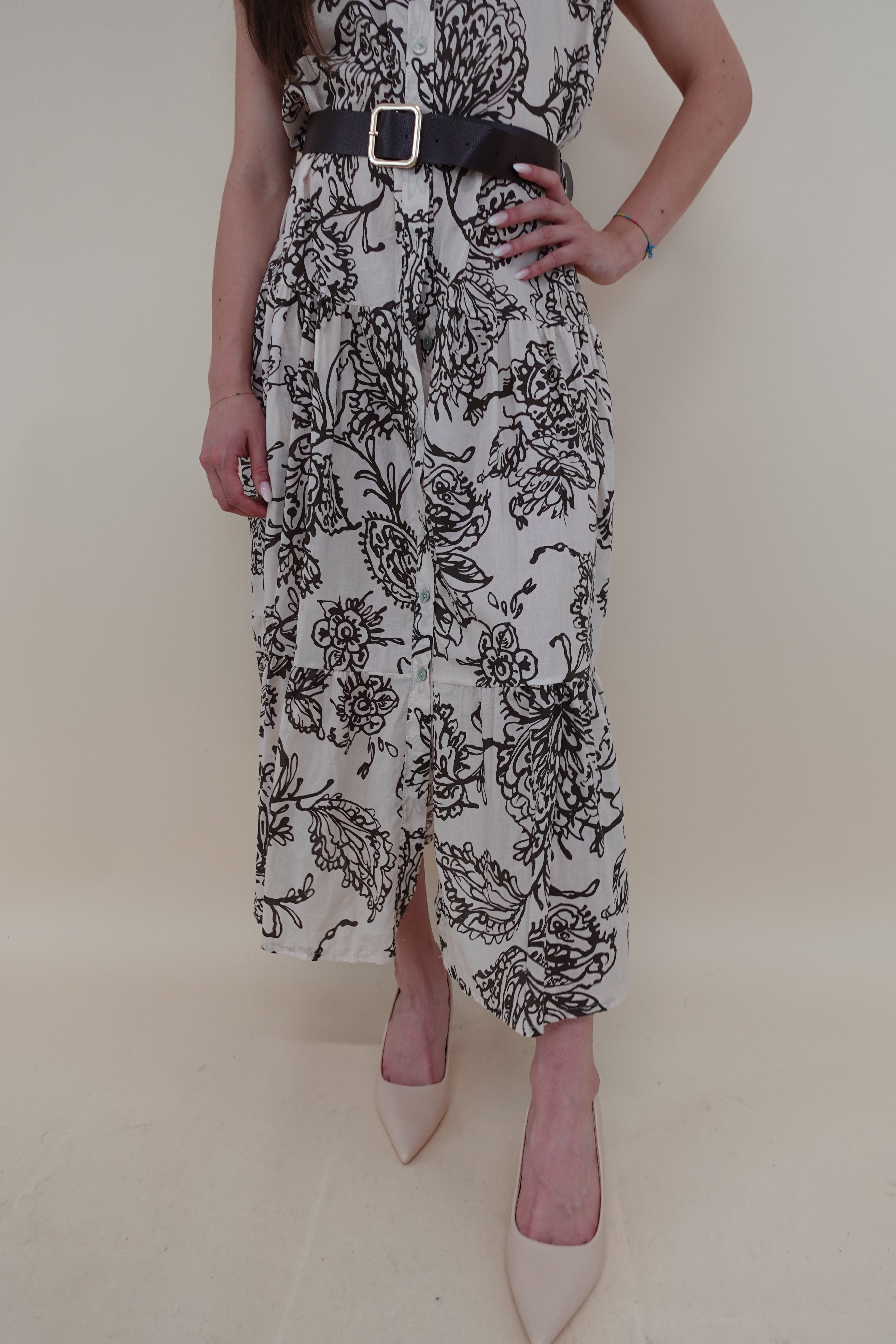 Abito Alessandra Beige
