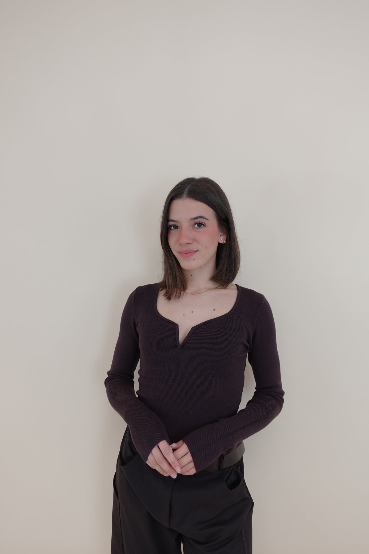Maglia Elisa Marrone
