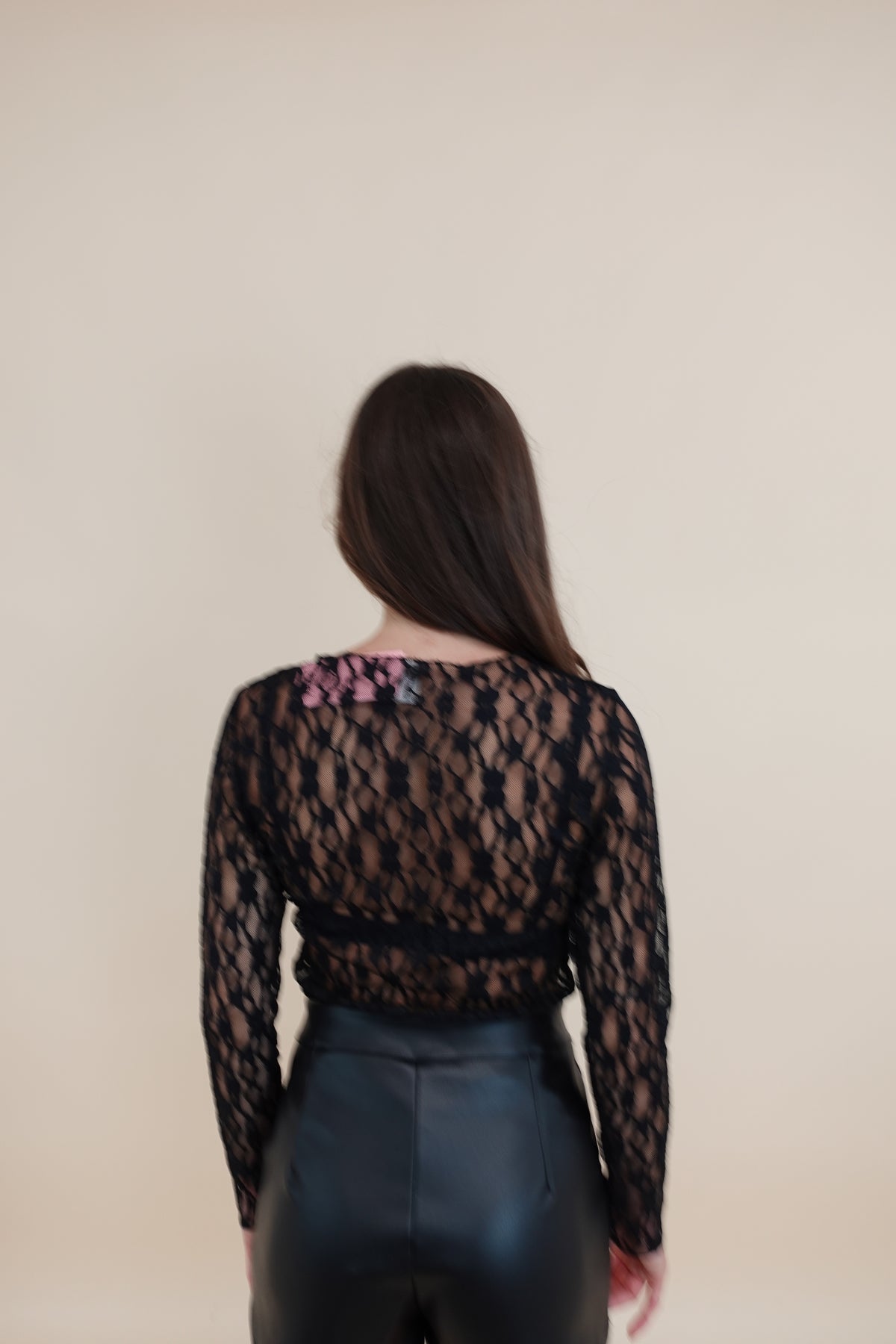 Maglia Pizzo Nera