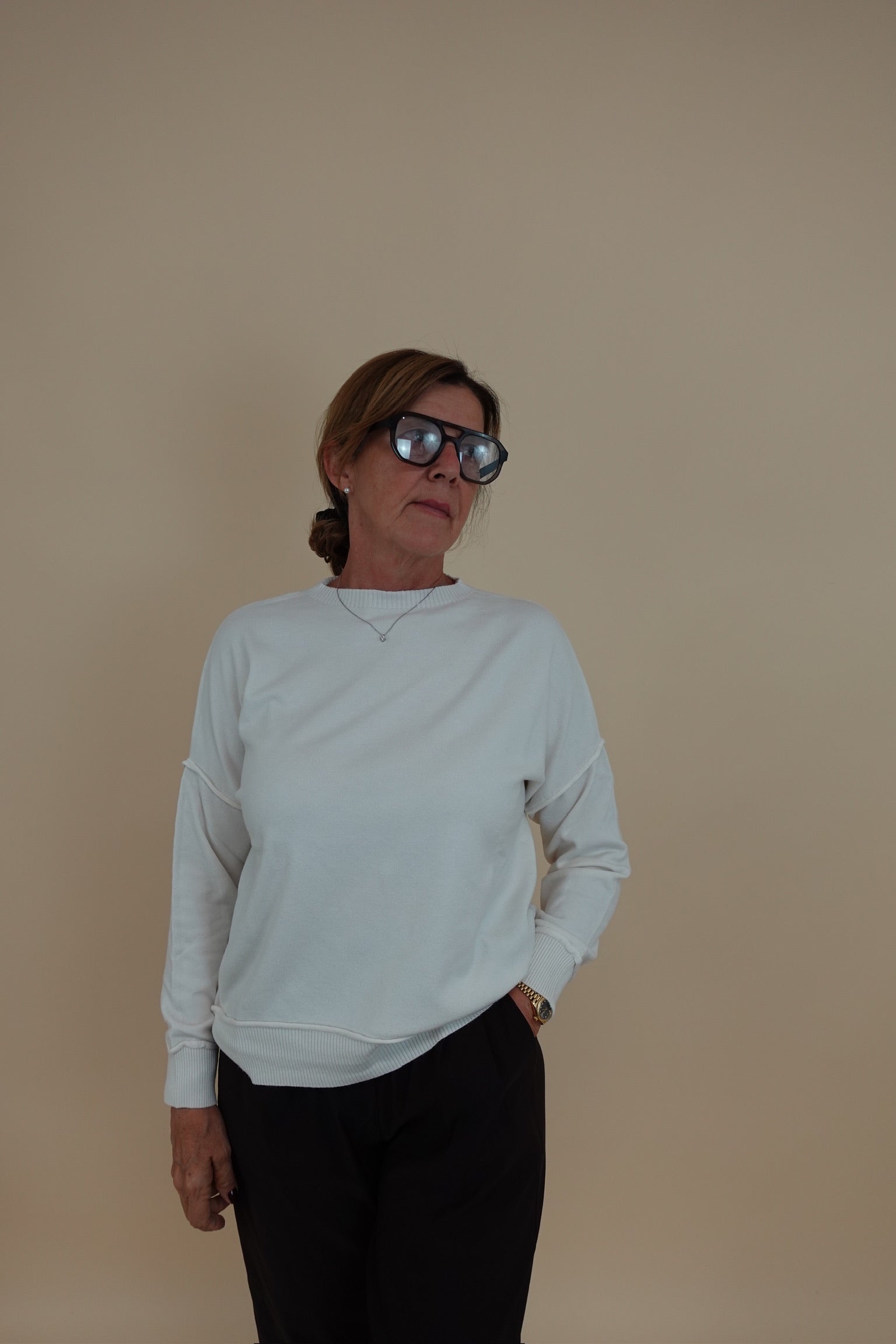 Maglione Cortina Bianco