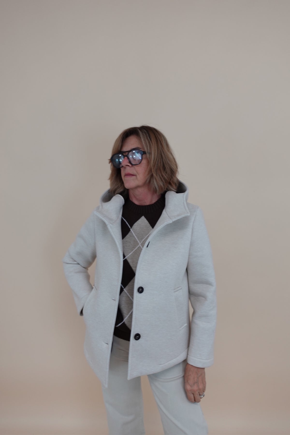 Giacca Simona Panna