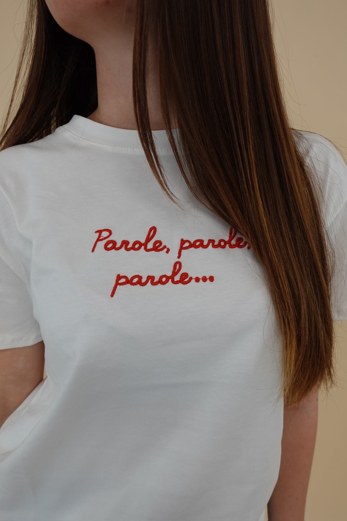 T-shirt Parole Rossa