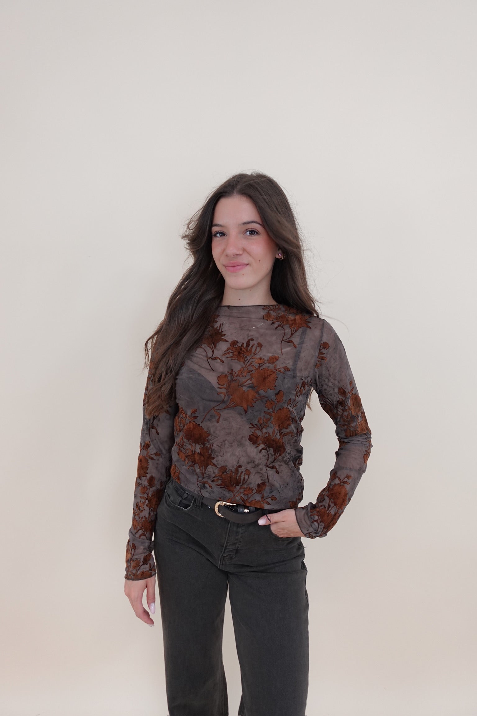 Maglia Autumn Marrone