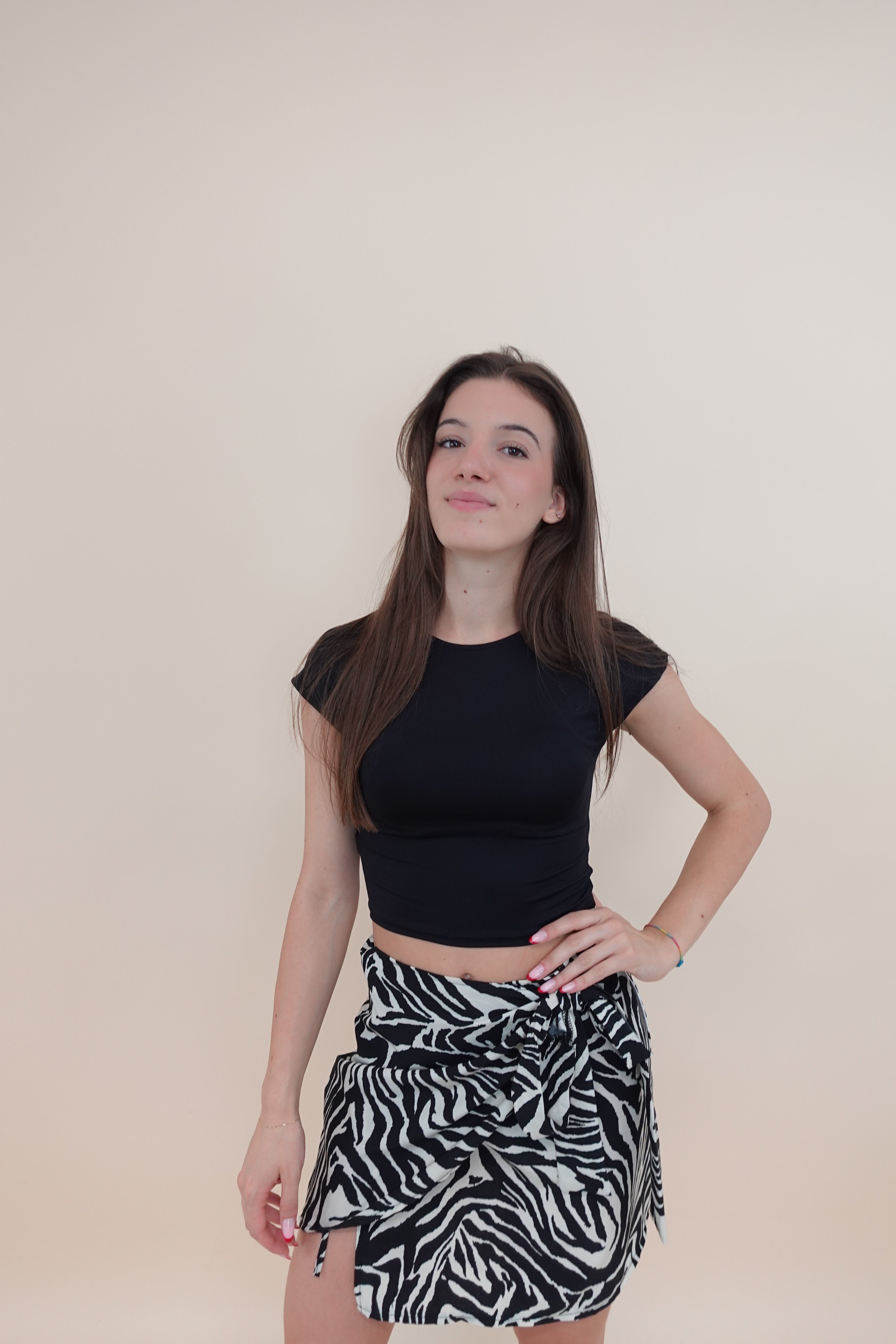 Gonna Pareo Short Zebrato