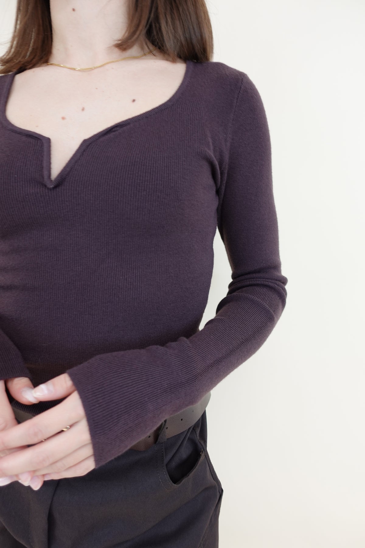 Maglia Elisa Marrone