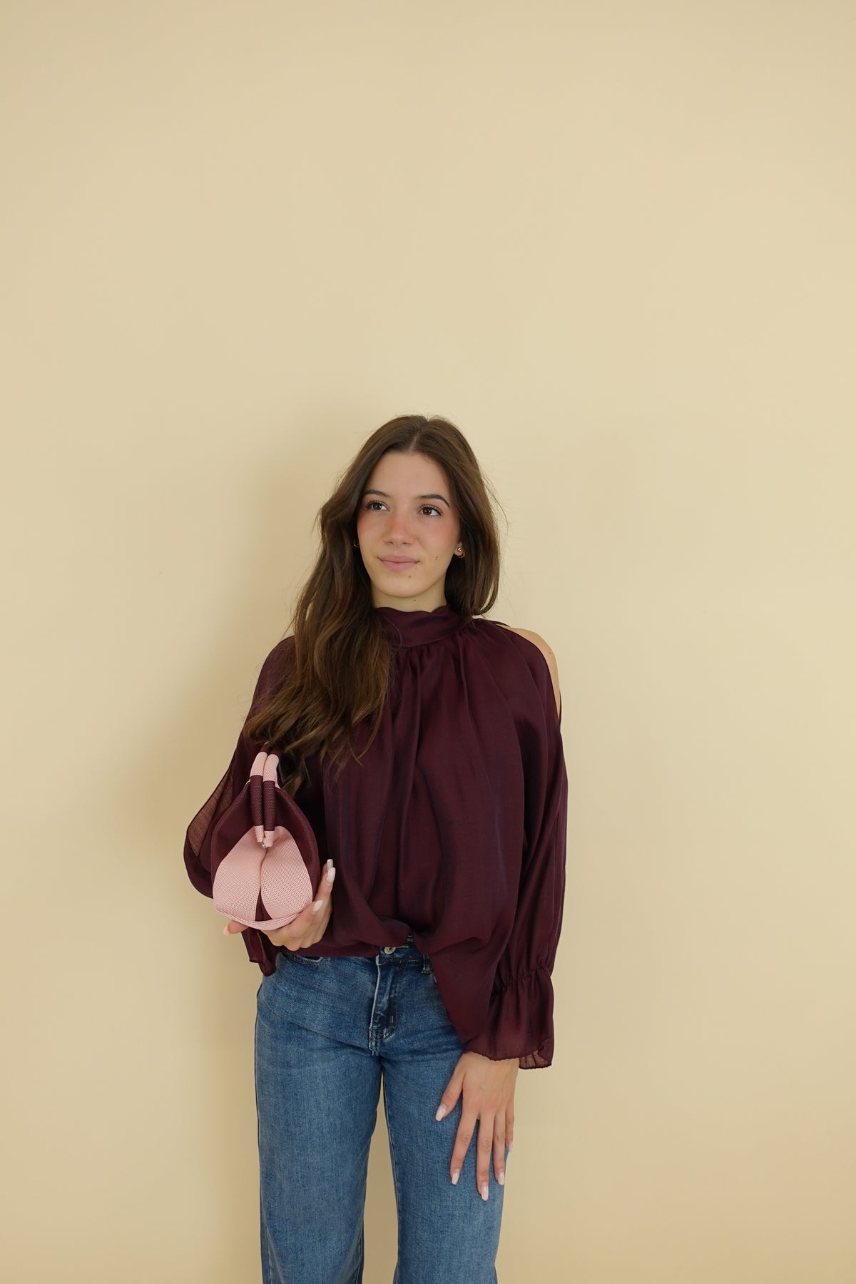 Camicia Camilla Bordeaux