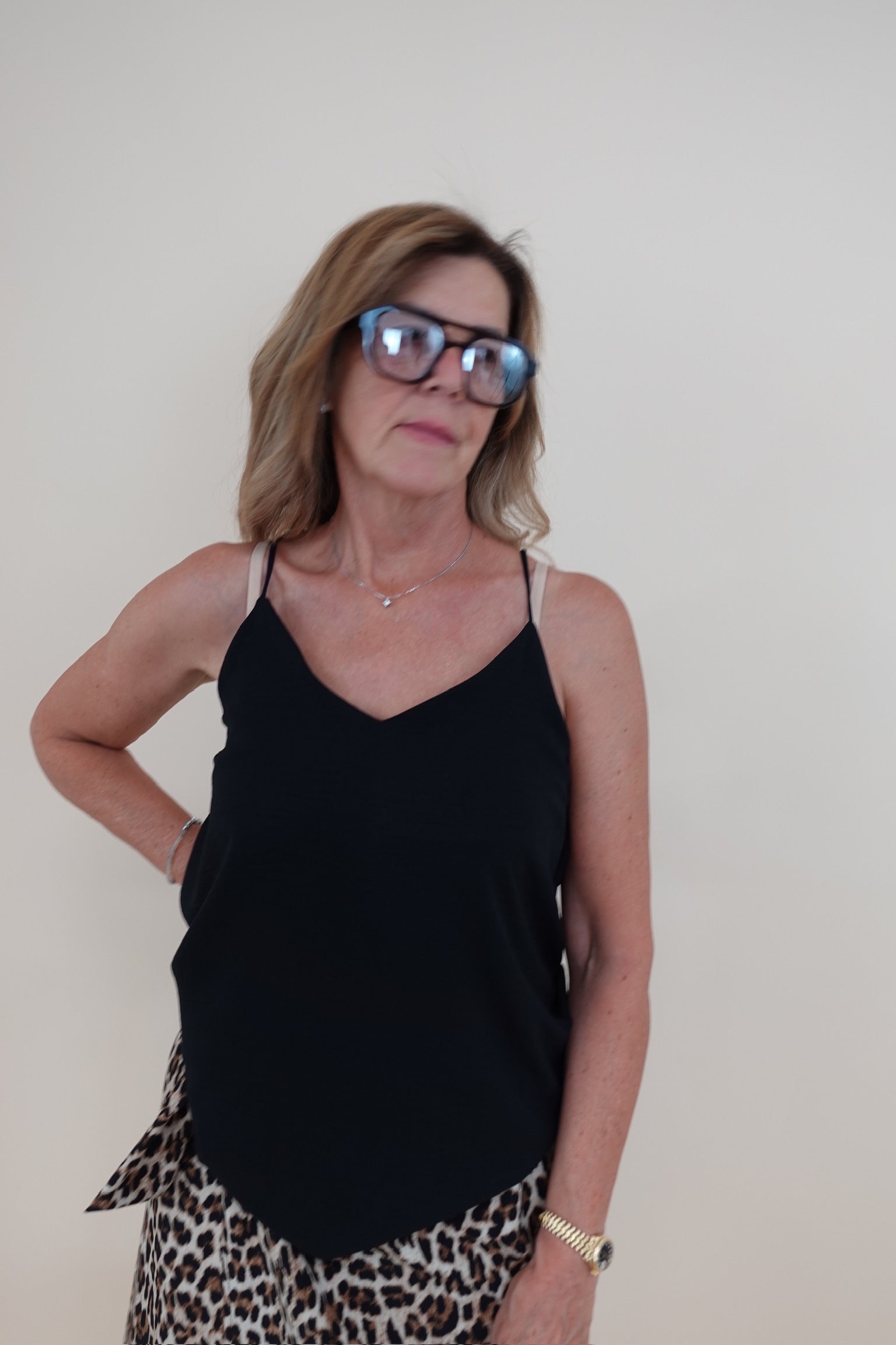 Canotta Francesca Nera