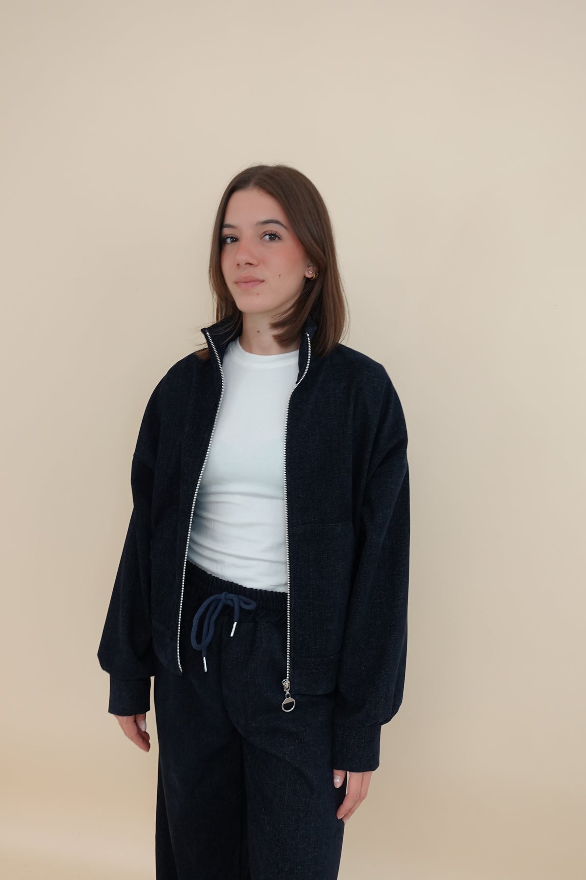 Felpa Trend Blu