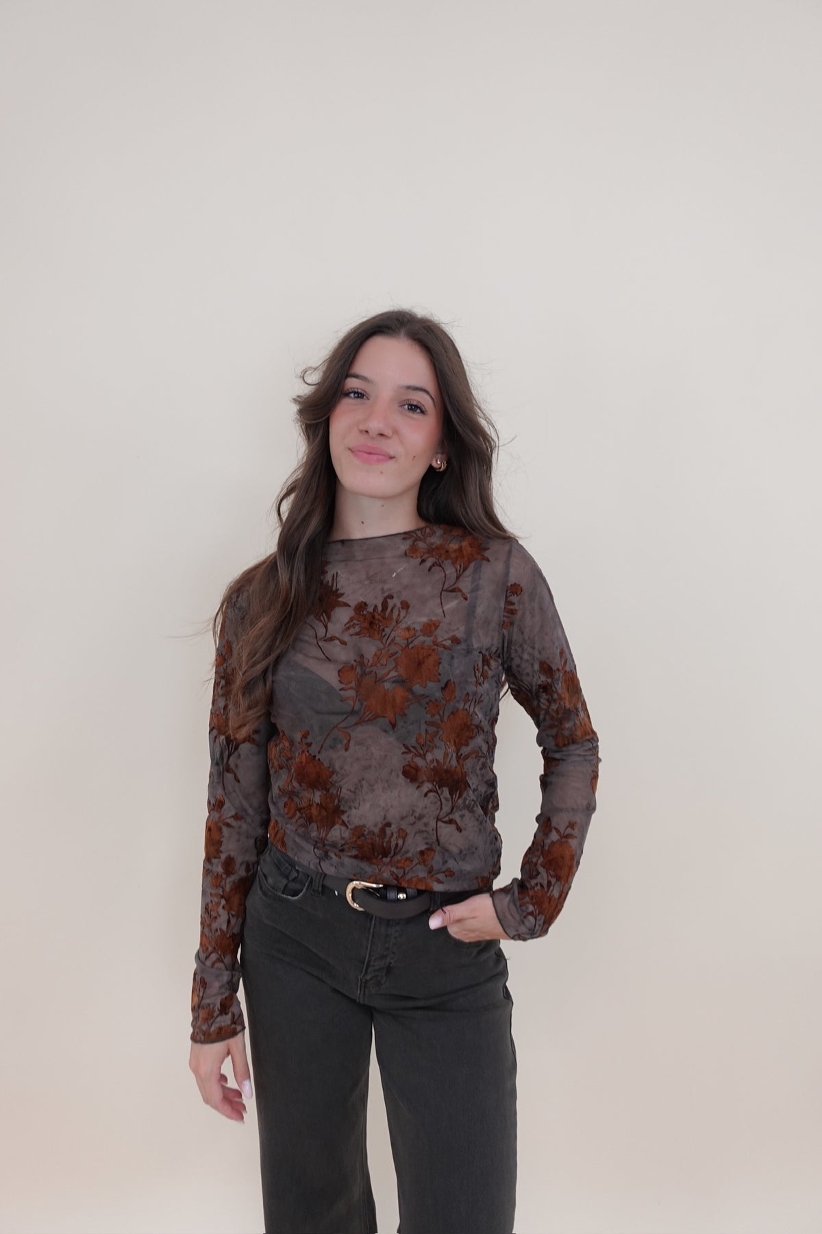 Maglia Autumn Marrone
