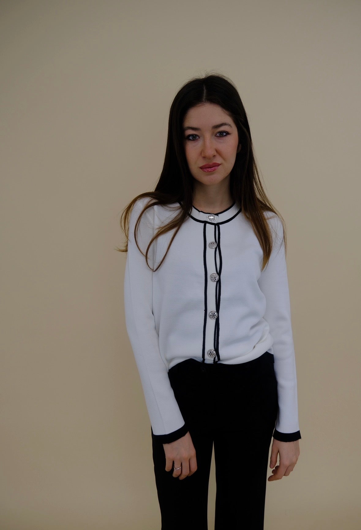 Cardigan Monique Bianco