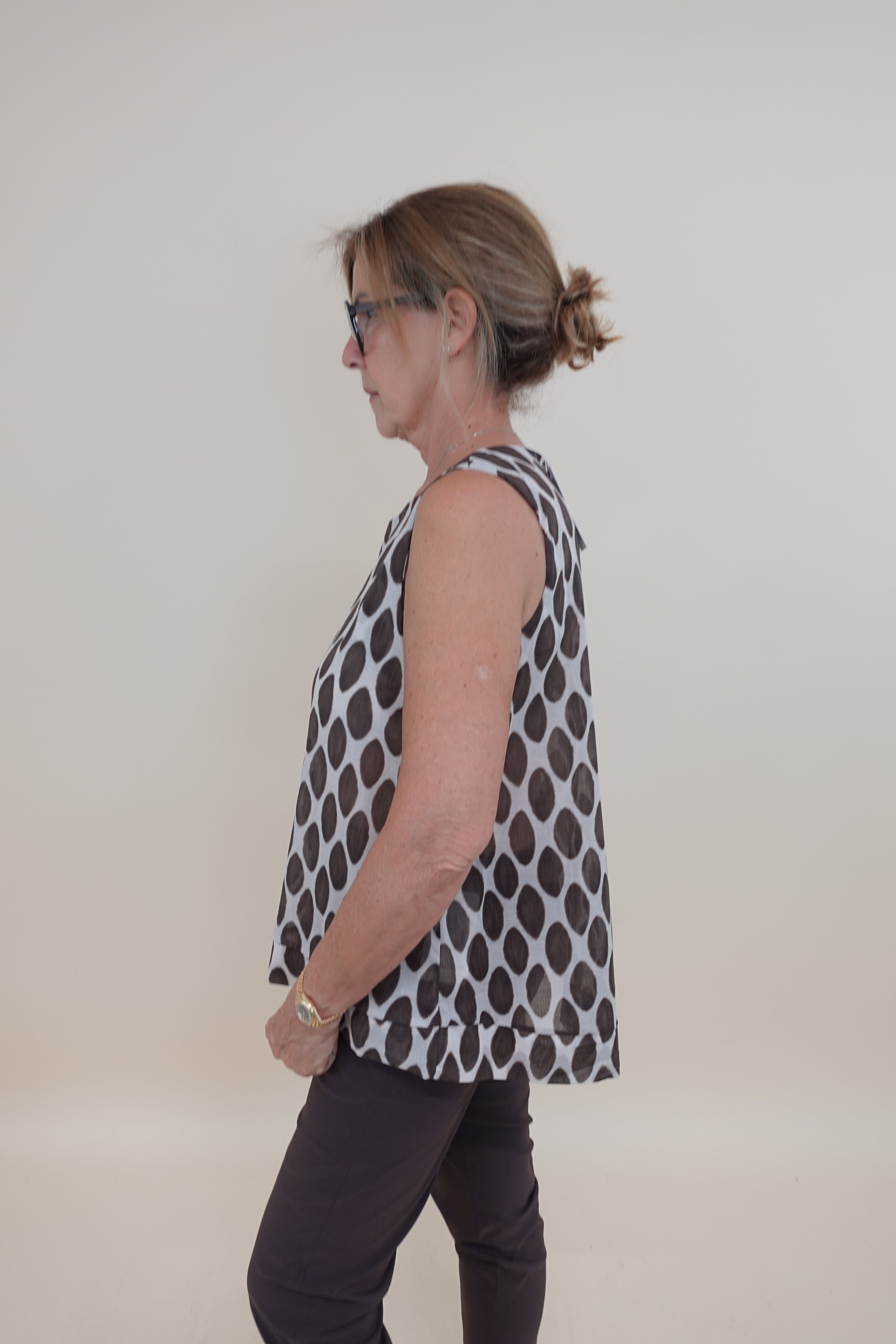 Camicia Bollini Marrone