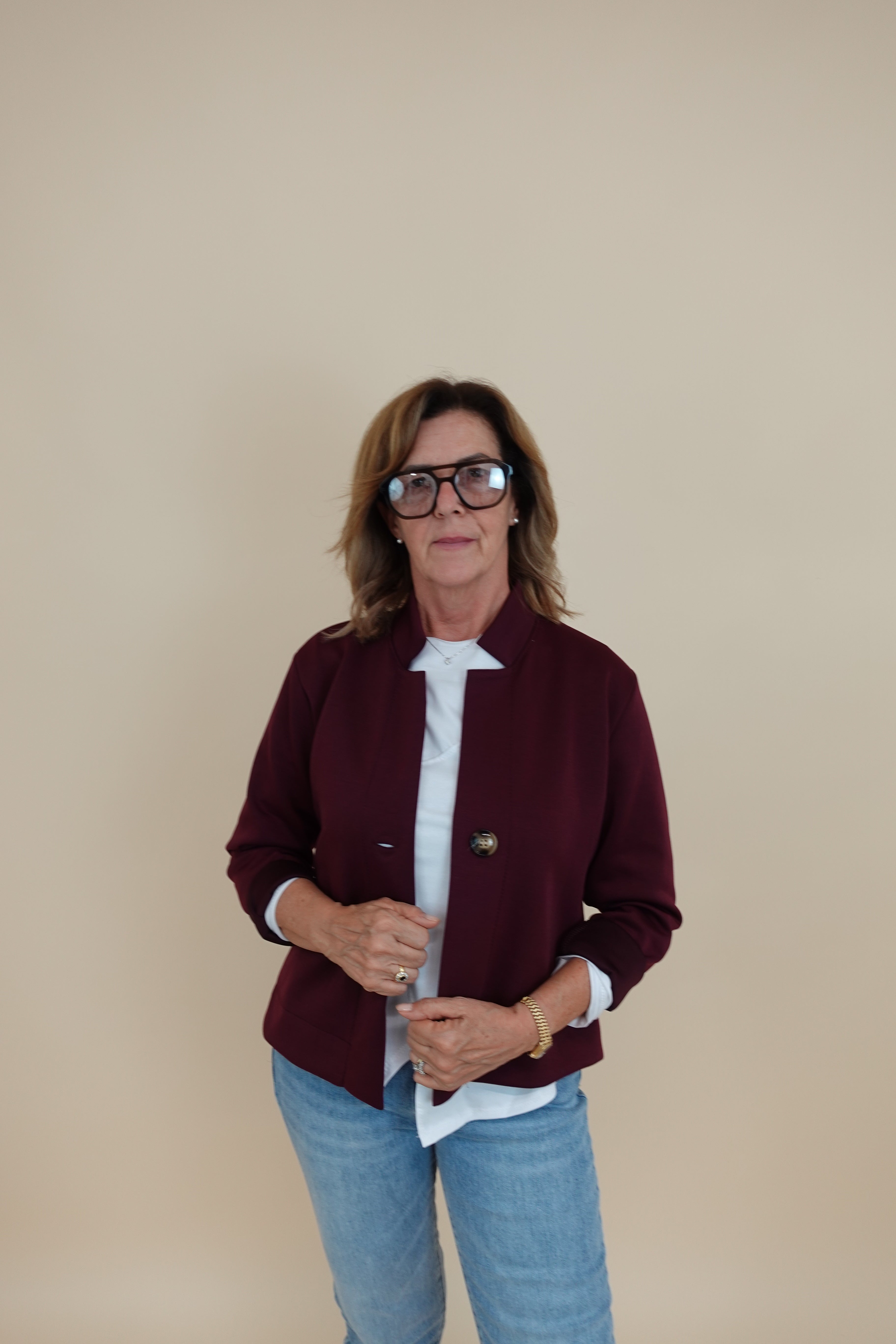 Giacca eleonora Bordeaux