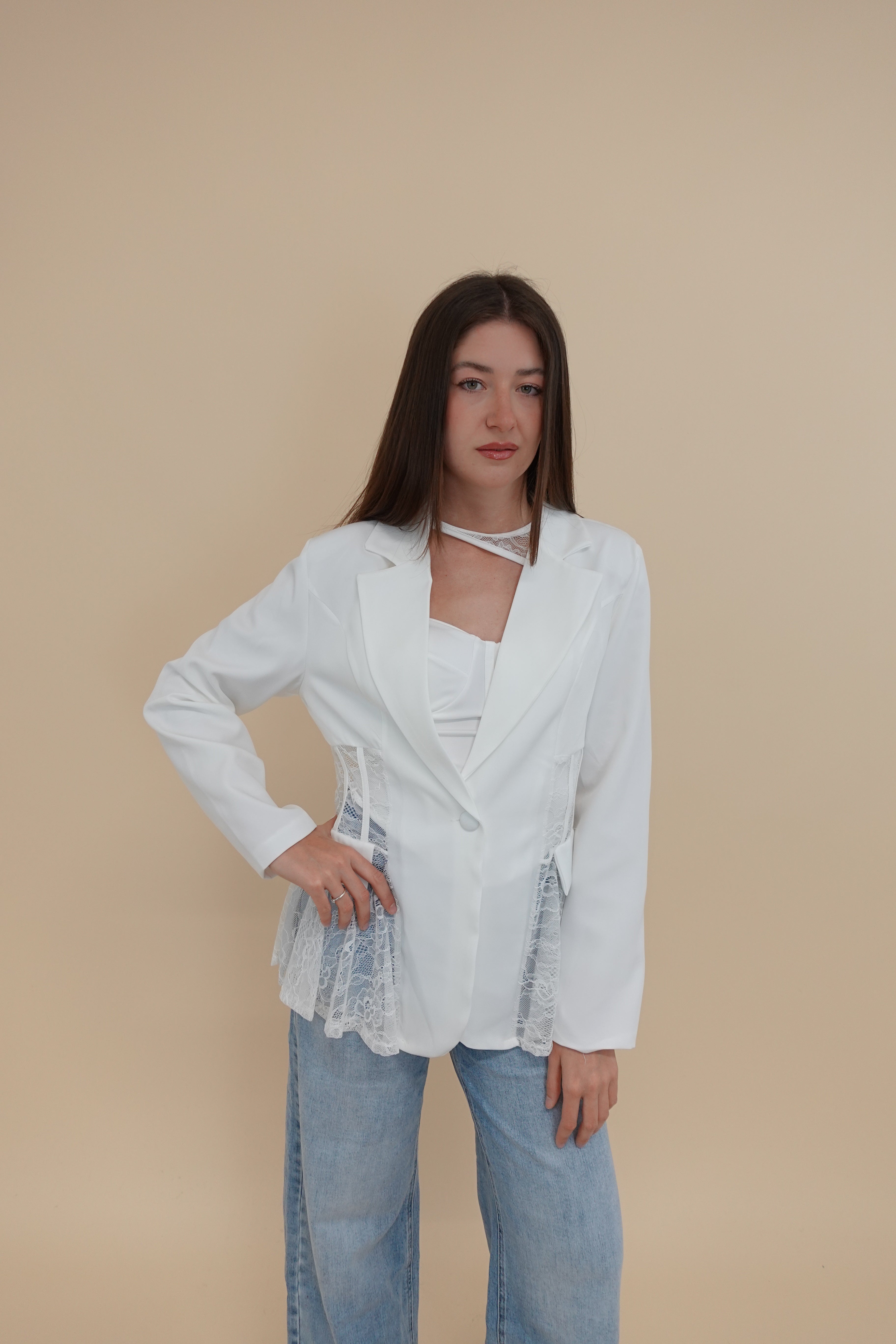 Giacca Paris Bianca