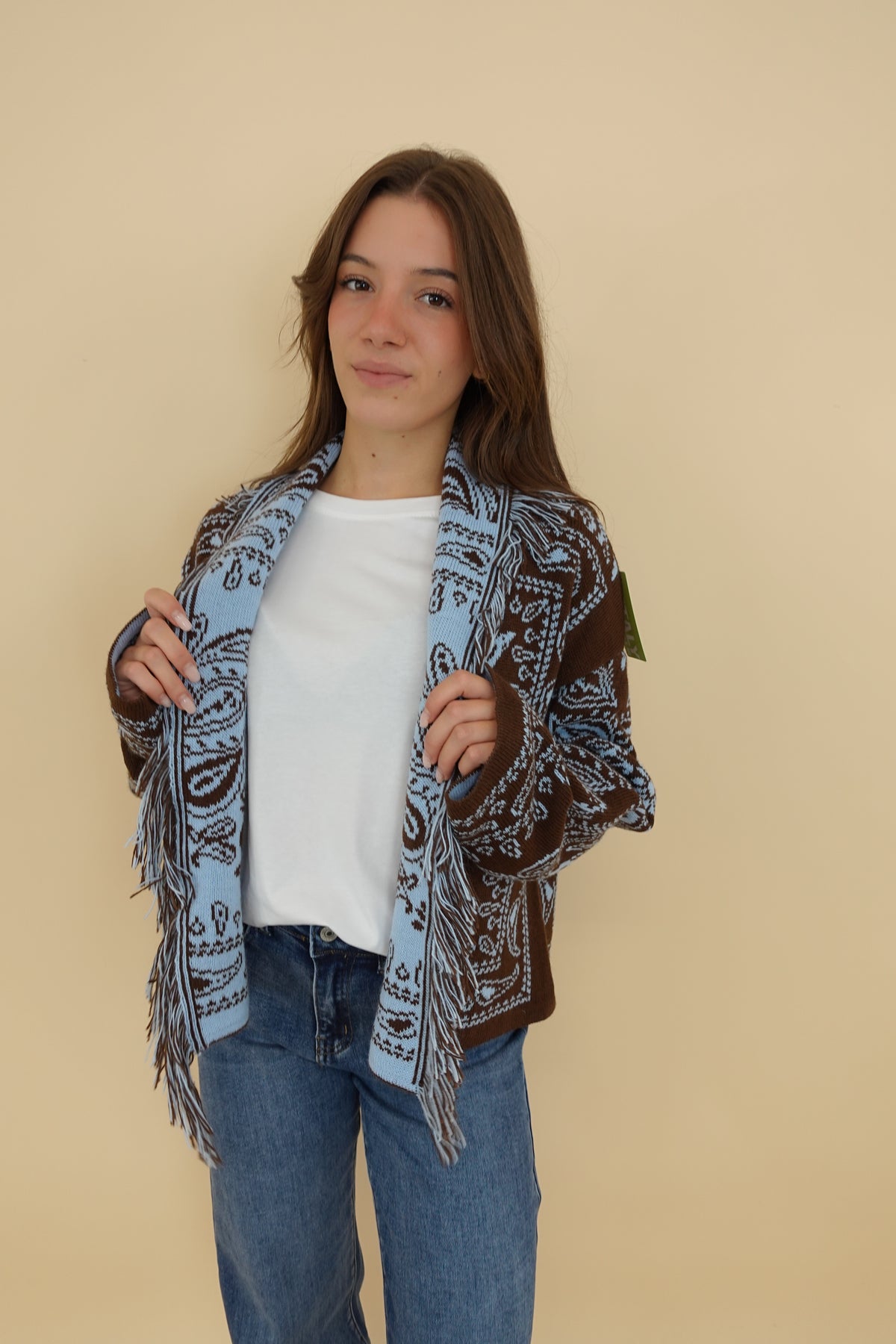 Cardigan Ortisei Azzurro