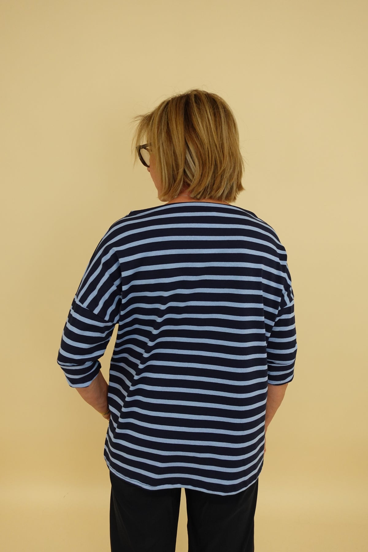 Maglia Line Over Blu