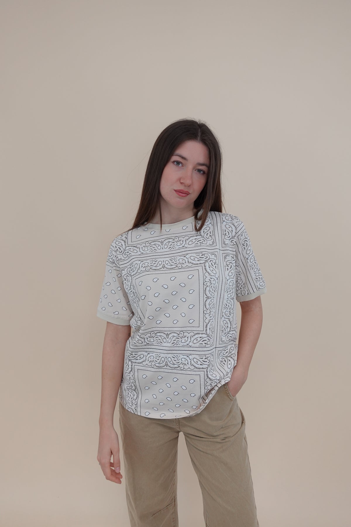 T-shirt Bandana Beige
