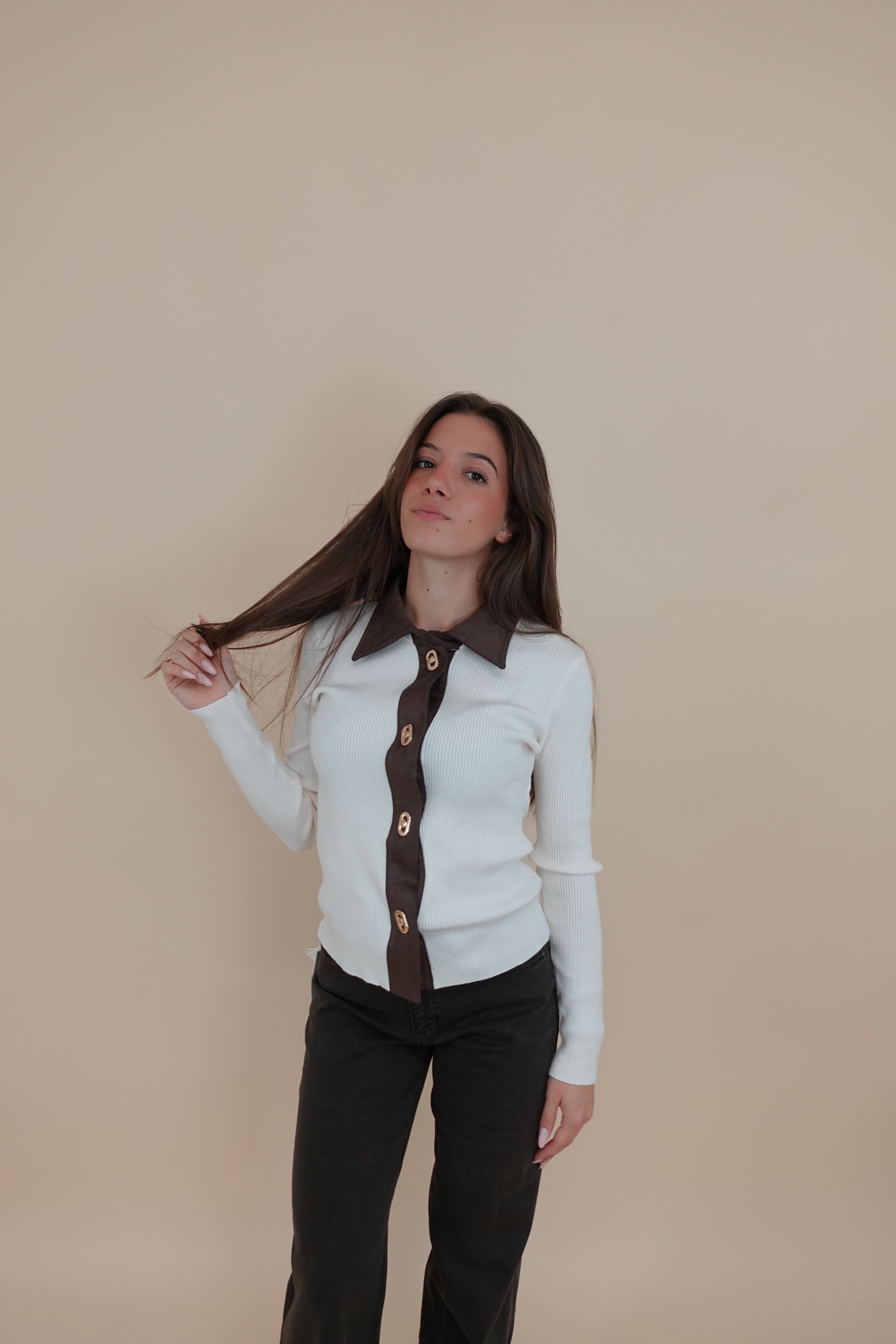 Maglia Alice beige