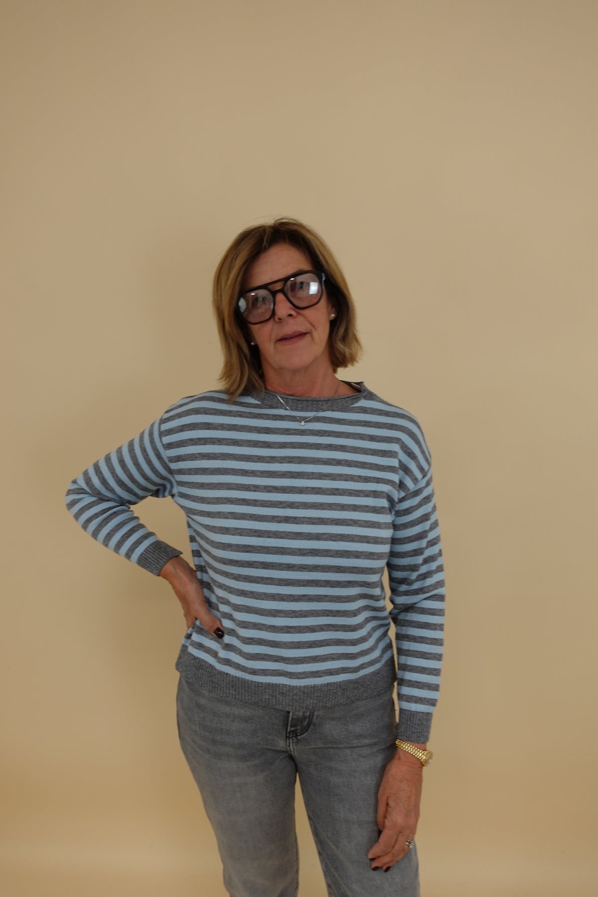 Maglioncino School Azzurro