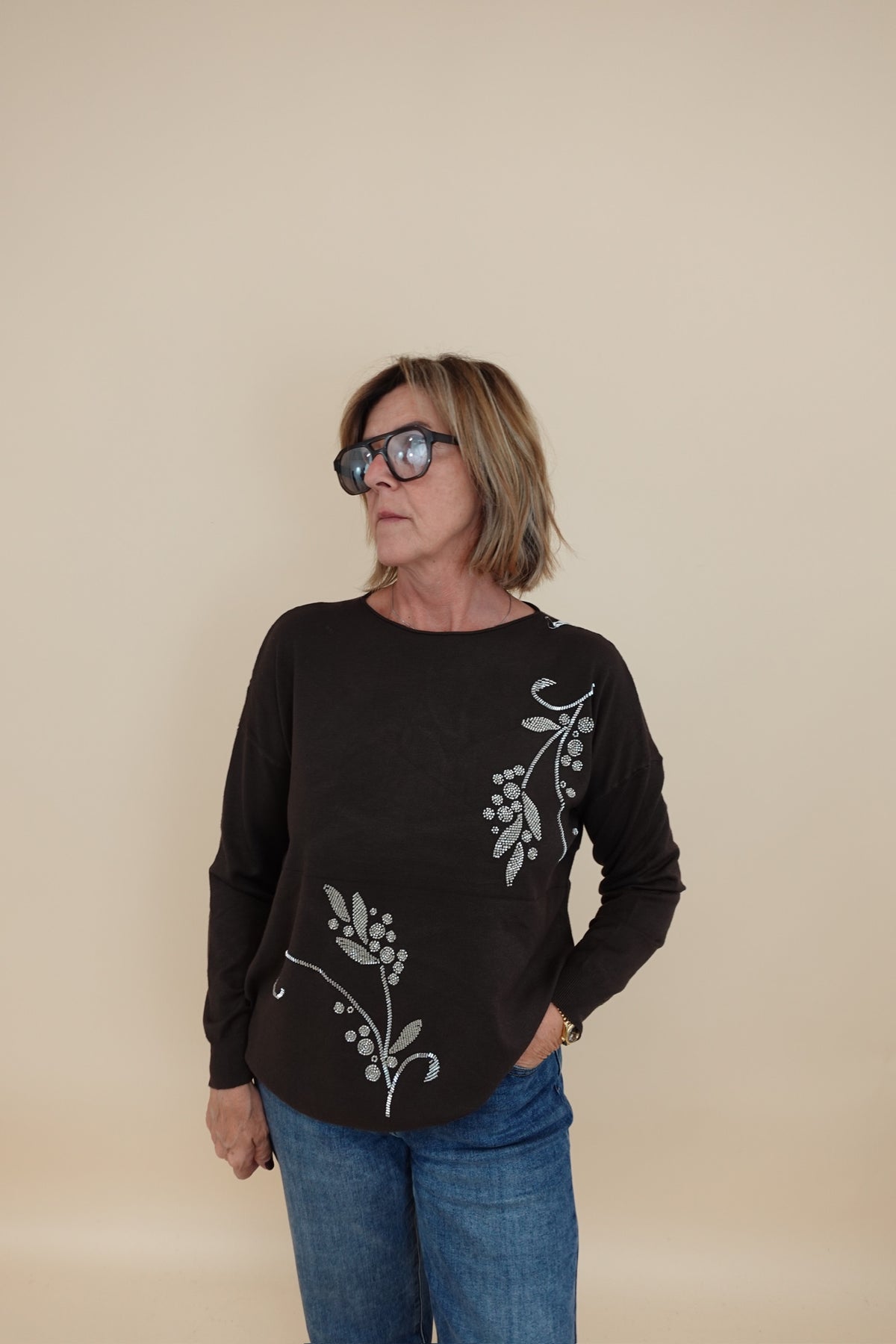 Maglia Rachele Marrone